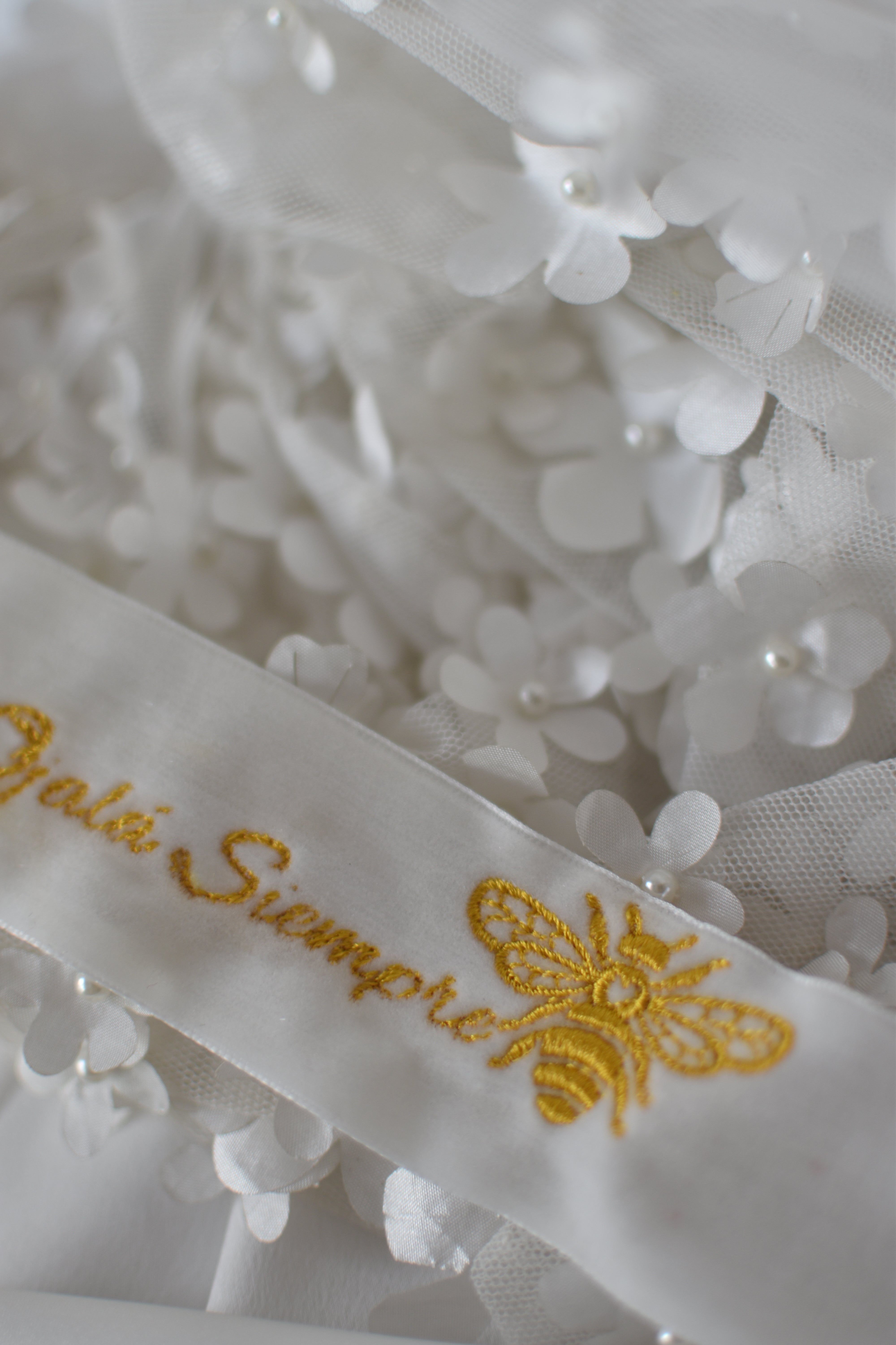 z.Velvet ribbon for bridal bouquet BOUGHT VILLA DARK