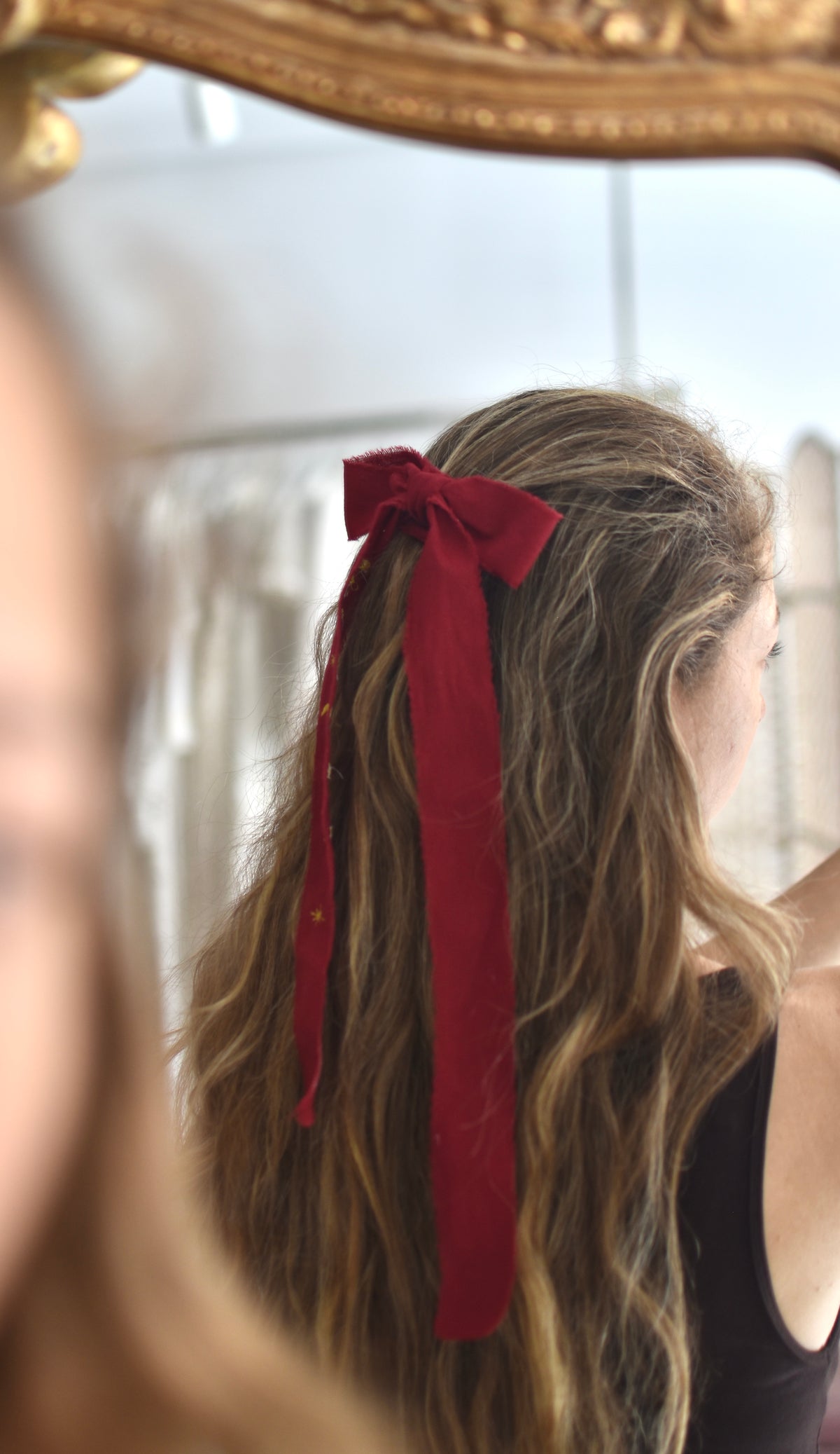 z.Velvet ribbon for bridal bouquet BOUGHT VILLA DARK