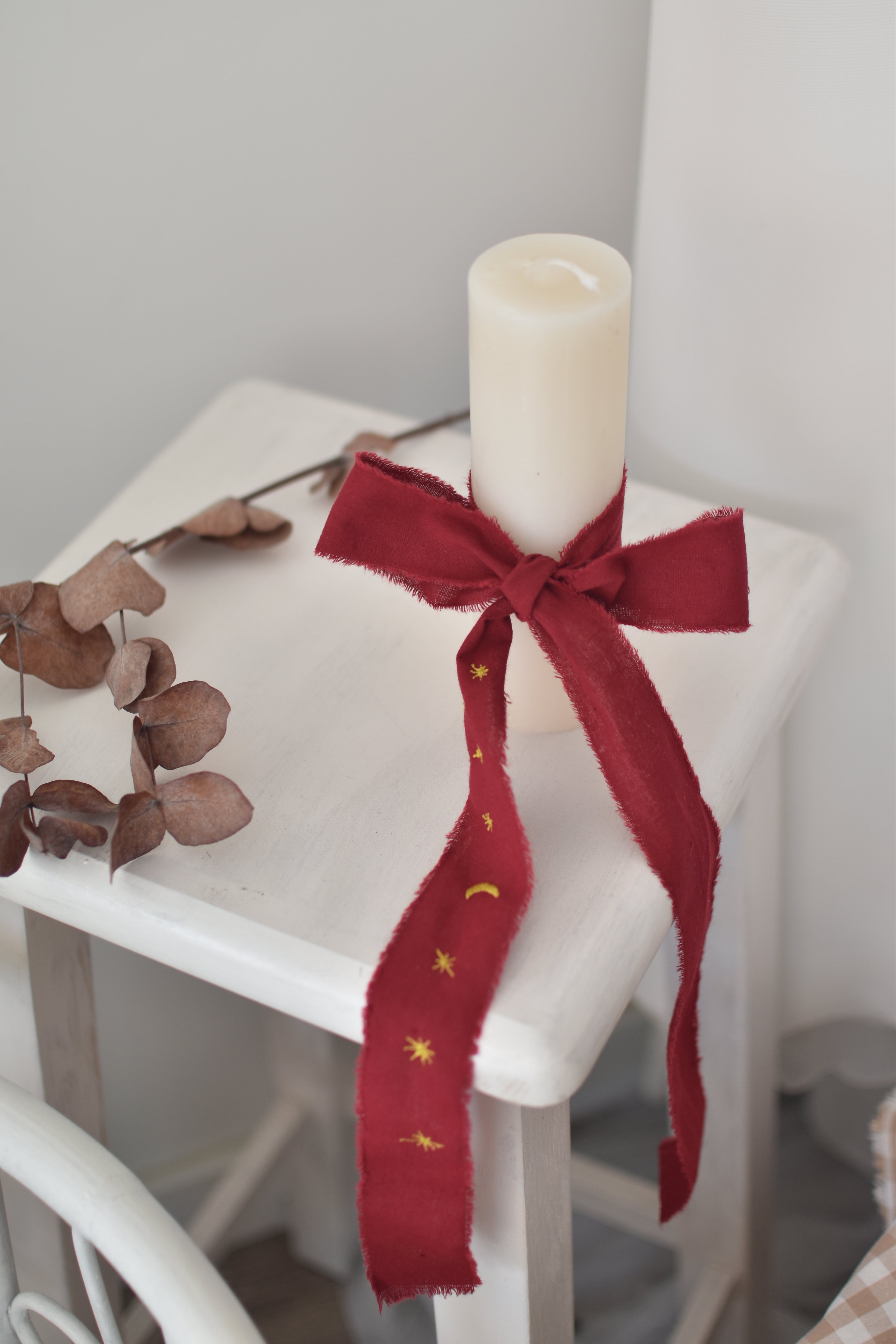 z.Velvet ribbon for bridal bouquet BOUGHT VILLA DARK