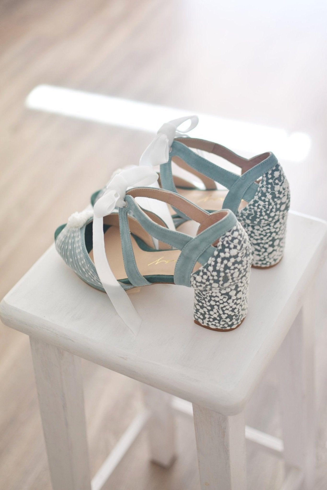 ÁGNES eucalipto Bubble petit - zapatos_novia