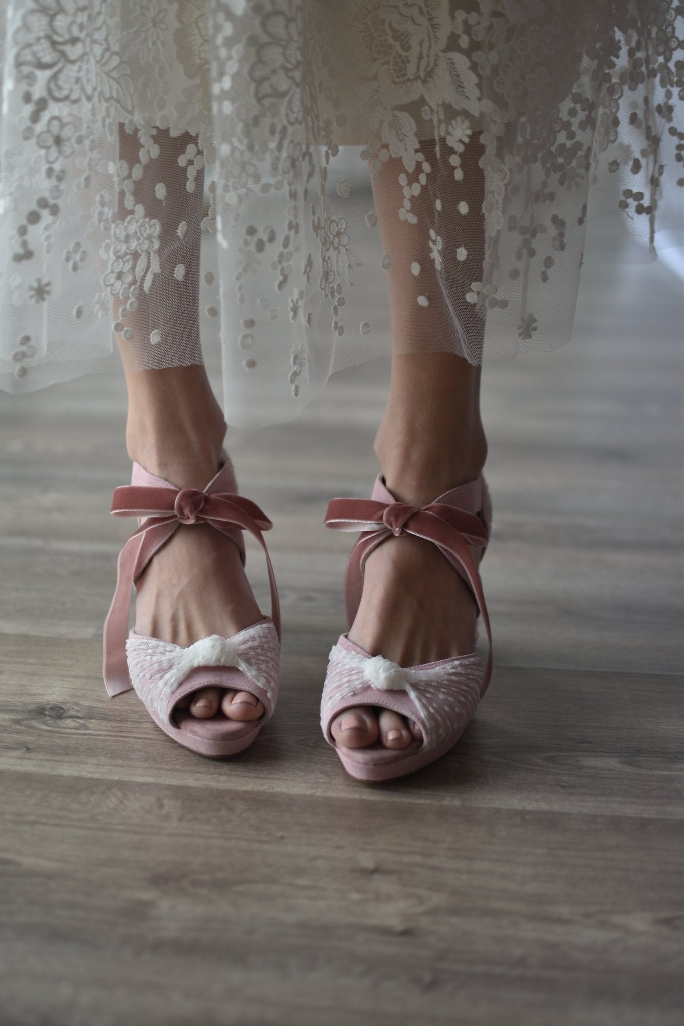 ÁGNES rosa bubble 85 y petit - zapatos_novia