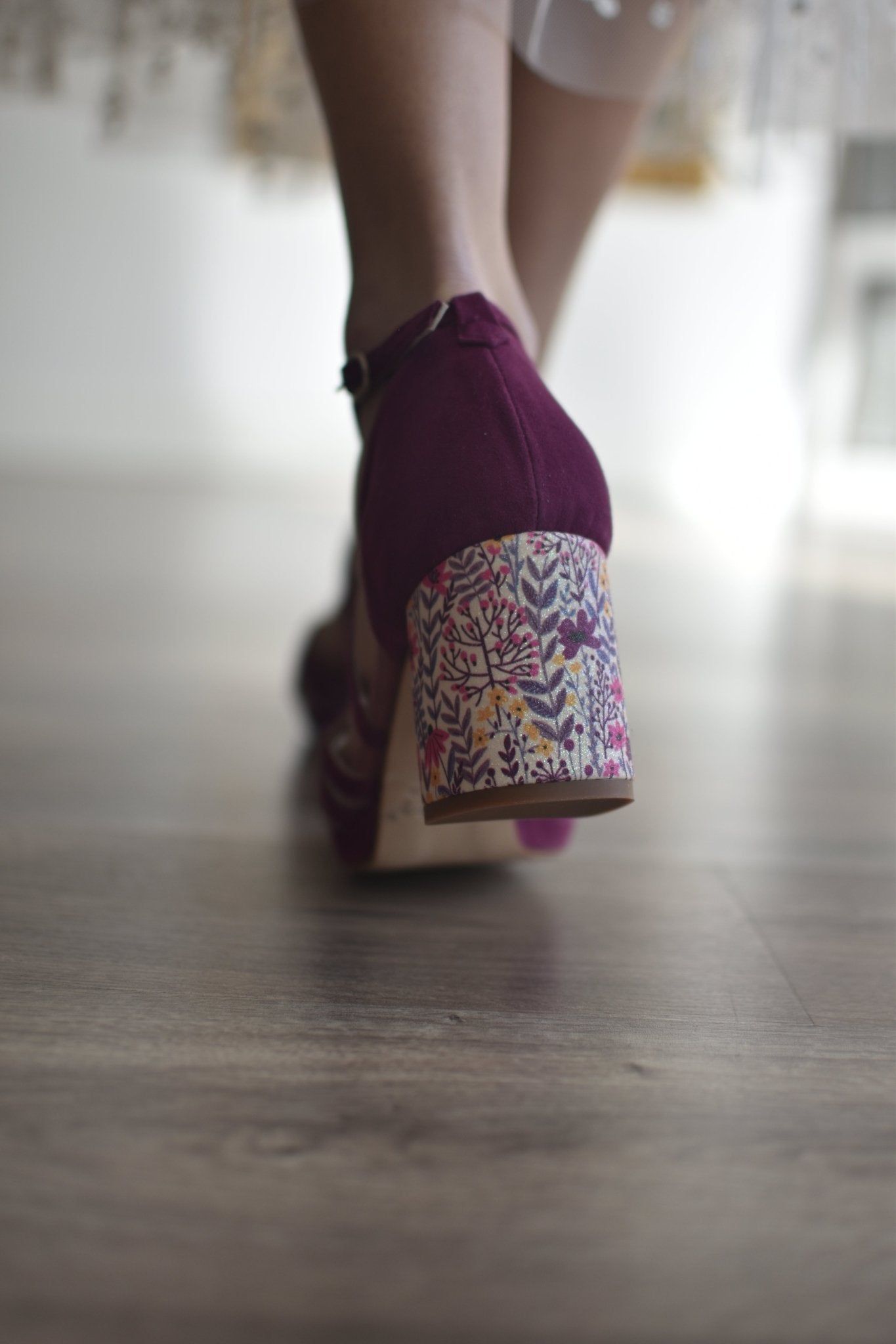 ANTONELLA fresado Aquarelle midi - zapatos_novia