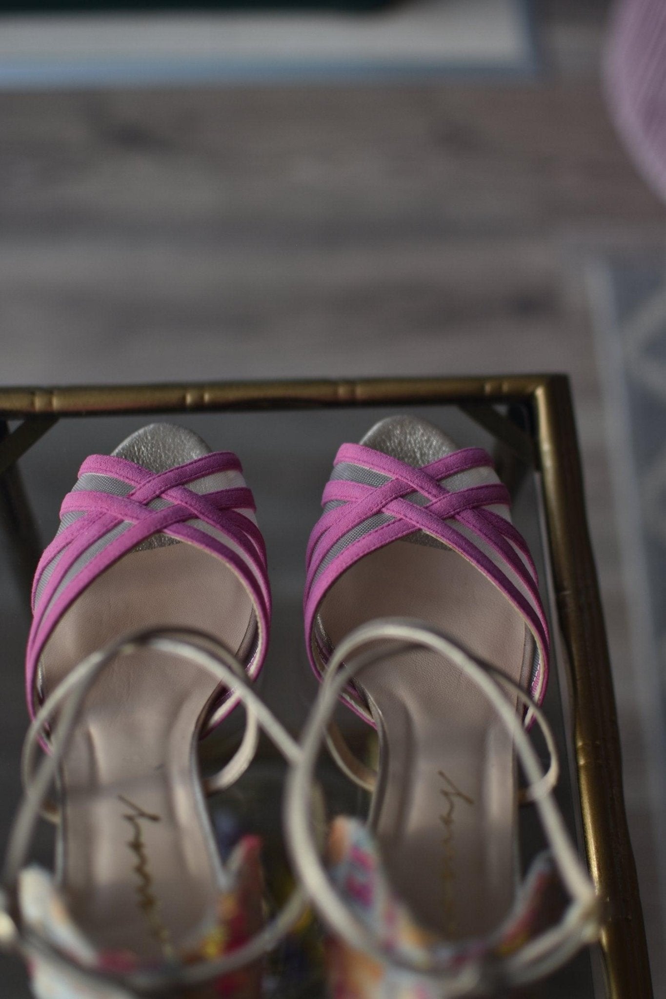 ANTONELLA fucsia feodora Mare midi - zapatos_novia