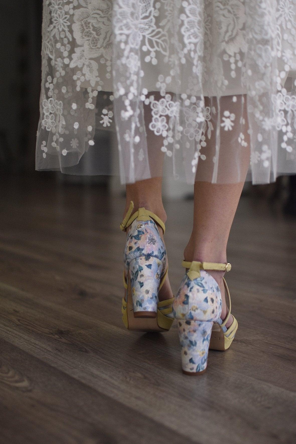 ANTONELLA lemon Montmartre midi - zapatos_novia