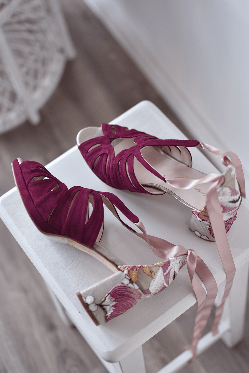 ARAVIS burdeos rosado Filipinas petit - zapatos_novia