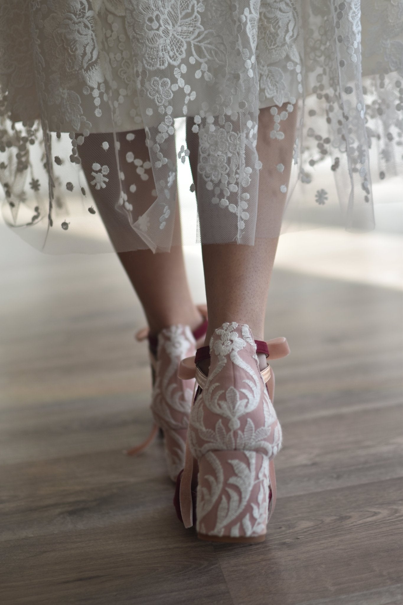 AYLA burdeos Mary petit - zapatos_novia