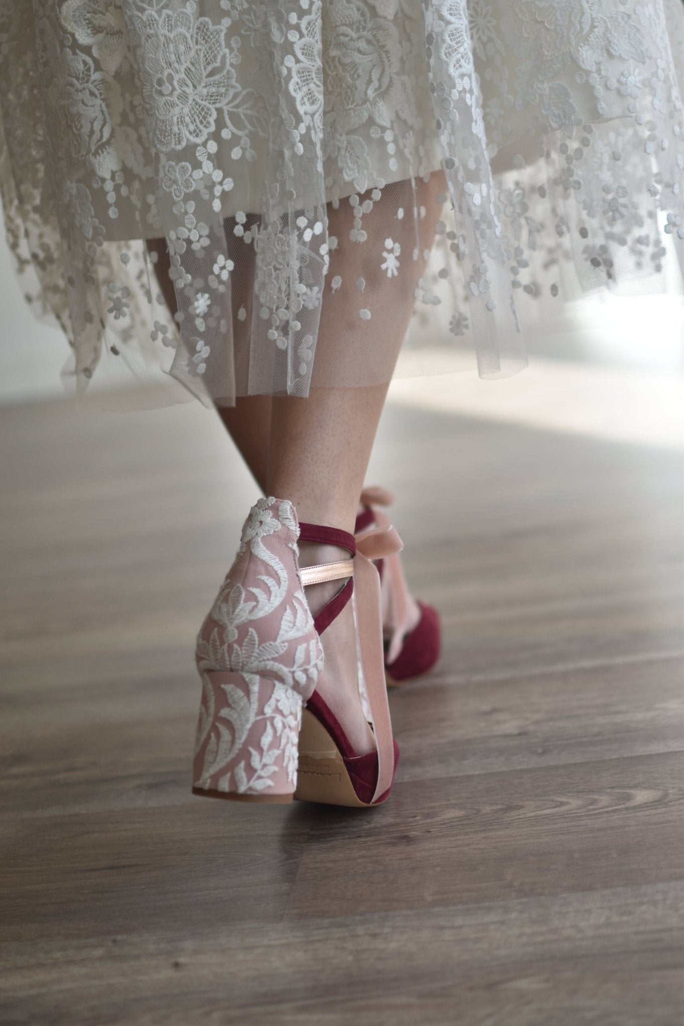 AYLA burdeos Mary petit - zapatos_novia