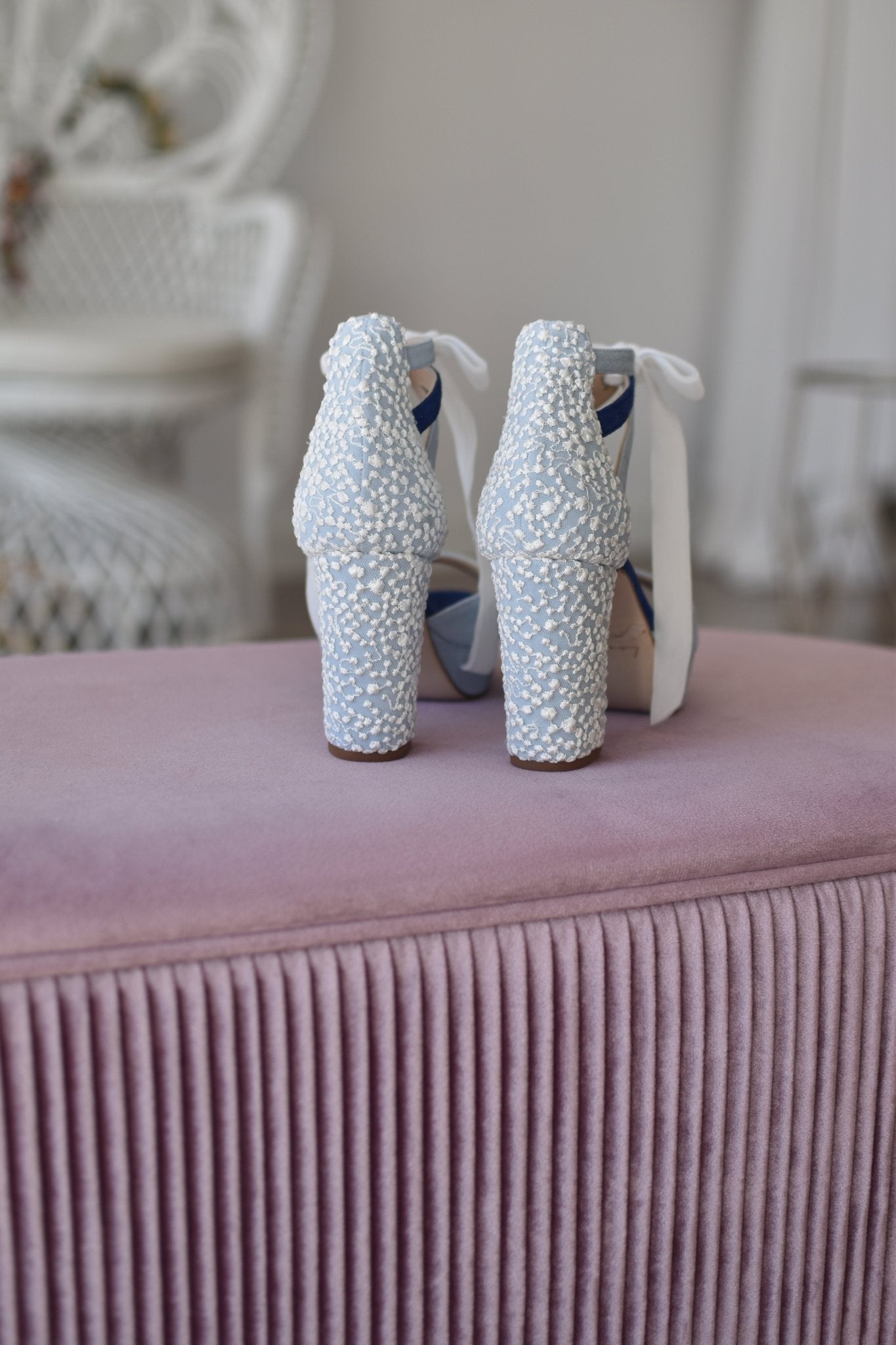 AYLA celeste y azulón bubble 95 - zapatos_novia