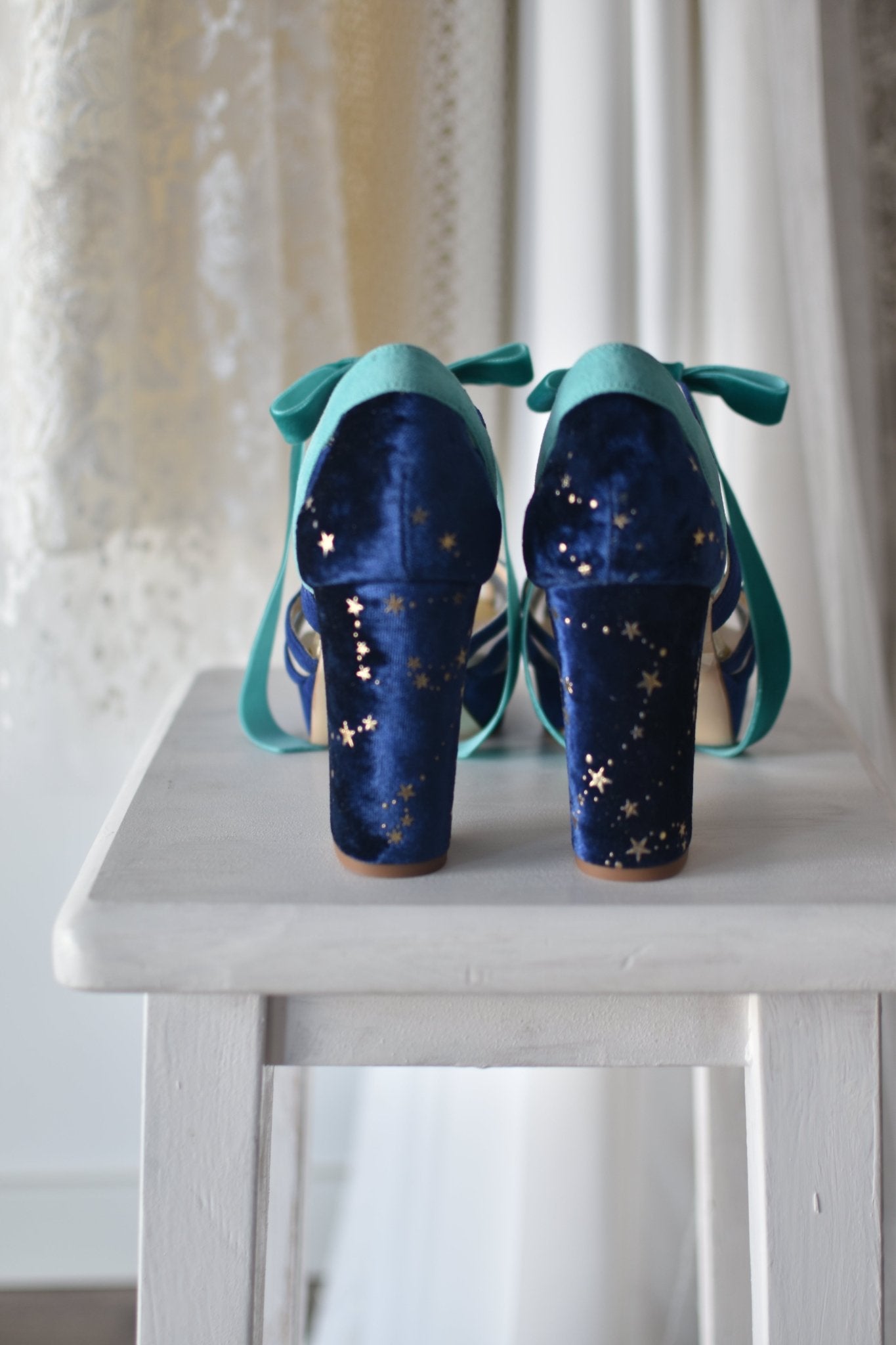 CIARA azul Carrie turquesa Constelación 95 - zapatos_novia