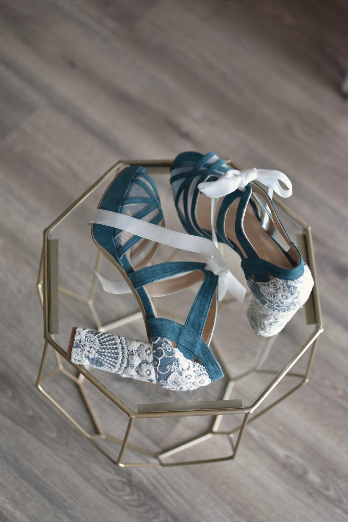 CIARA azul Mallard Antique Theatro 95 - zapatos_novia