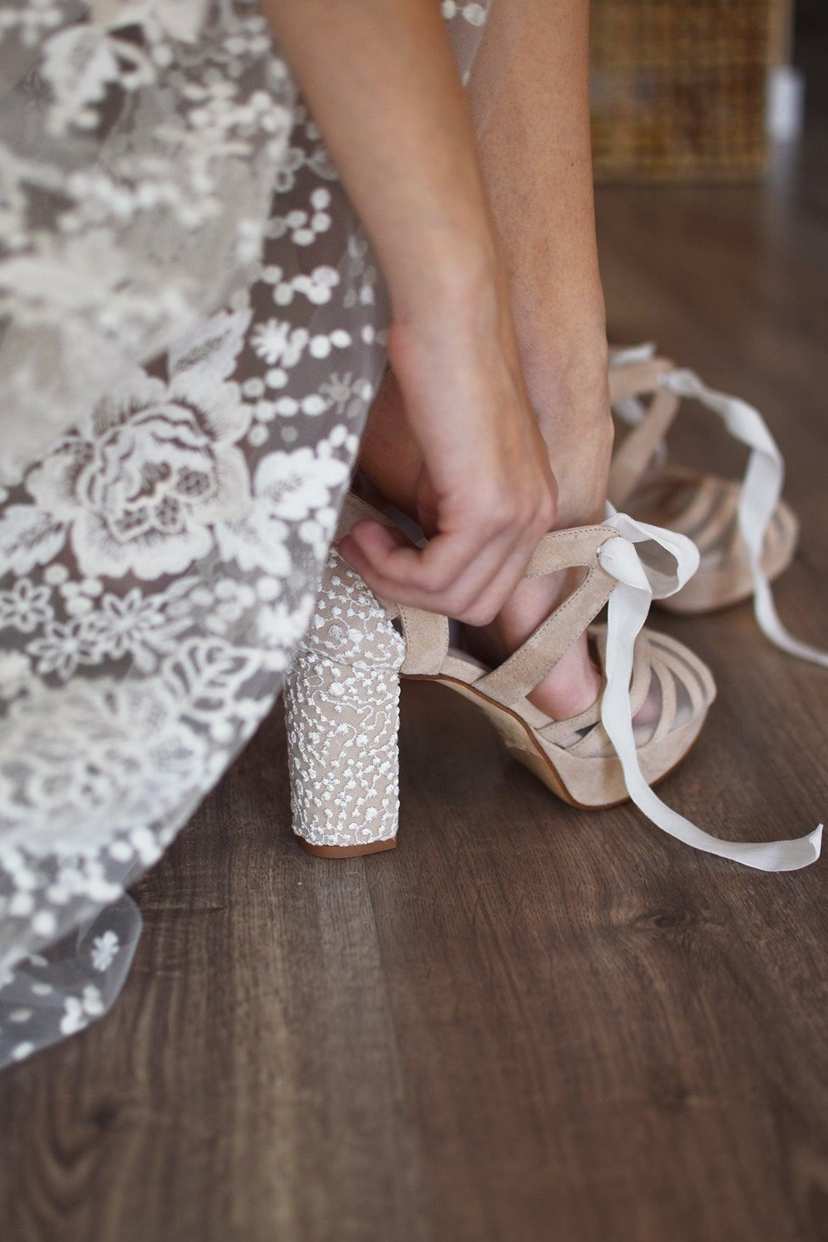 CIARA beige Bubble 95 - zapatos_novia