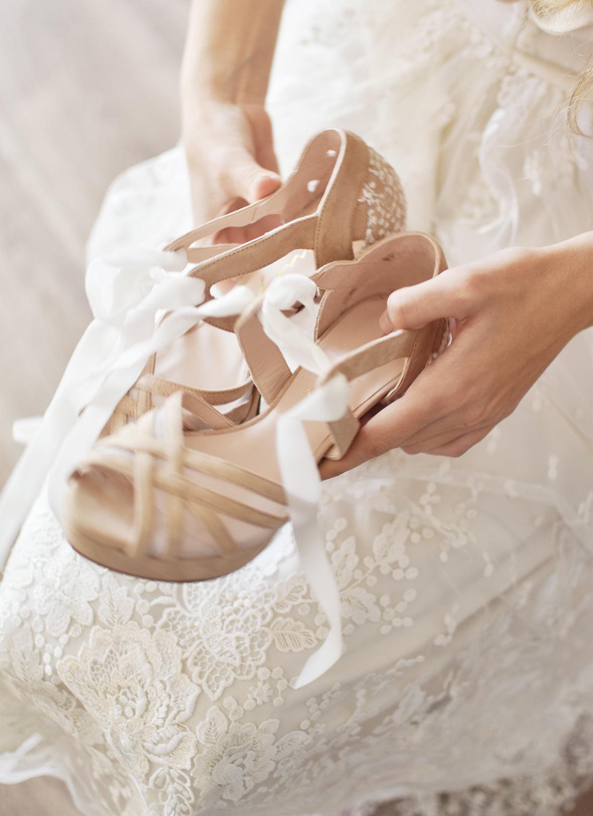 CIARA beige Bubble 95 - zapatos_novia