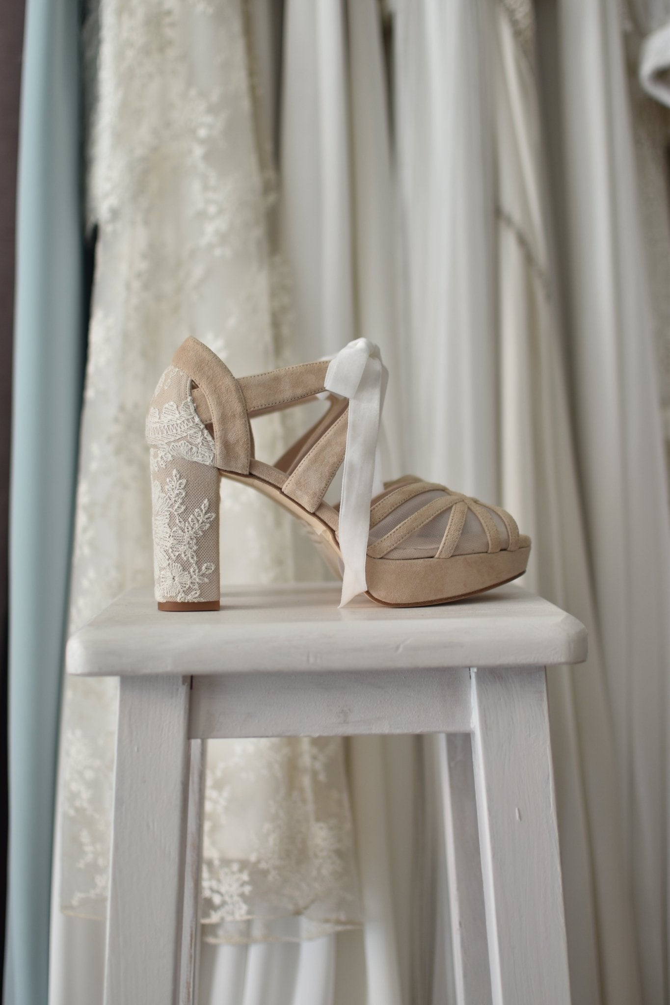 CIARA beige natural Oliveti tacón 95 - zapatos_novia
