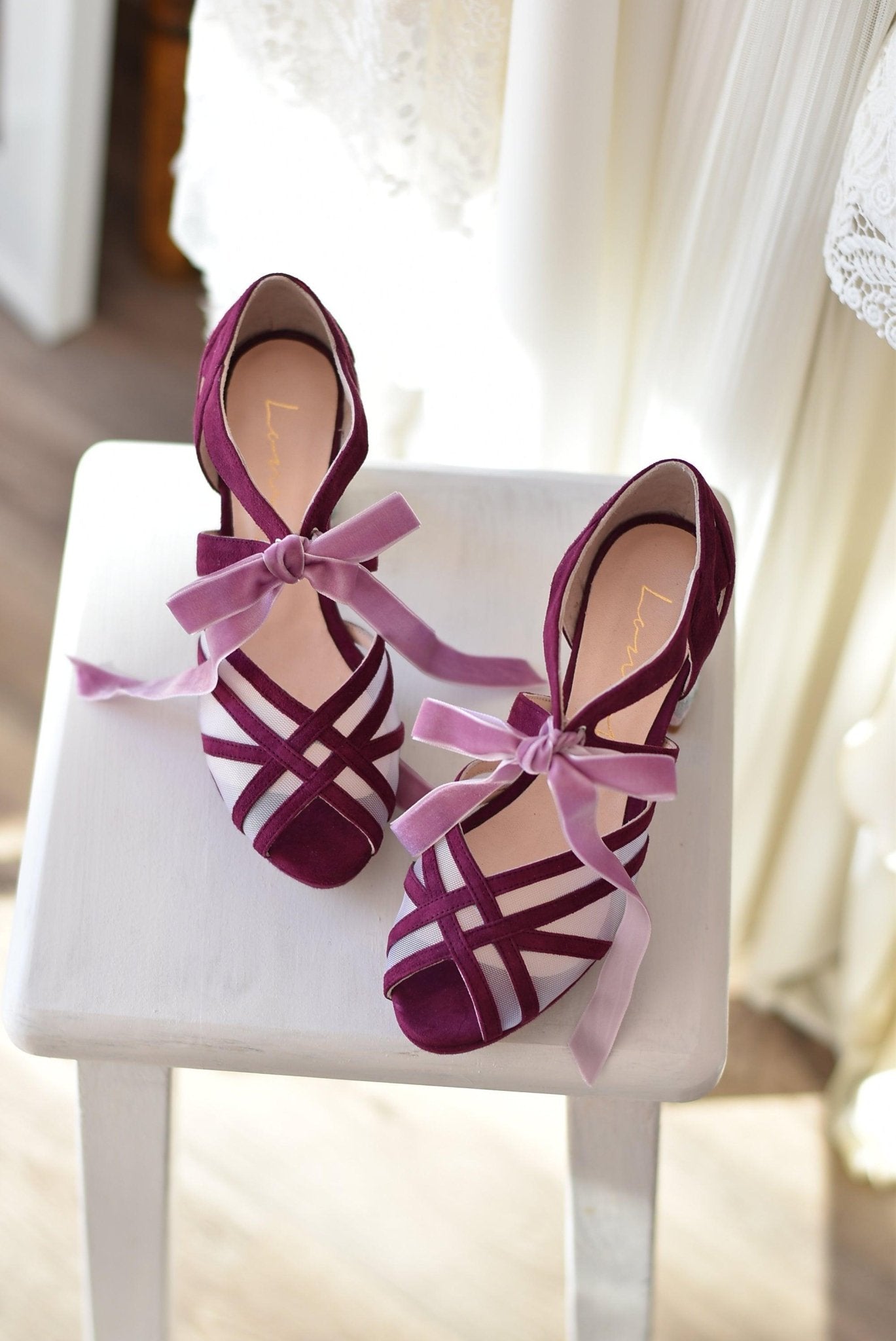 CIARA Blossom Borgoña 85 - zapatos_novia