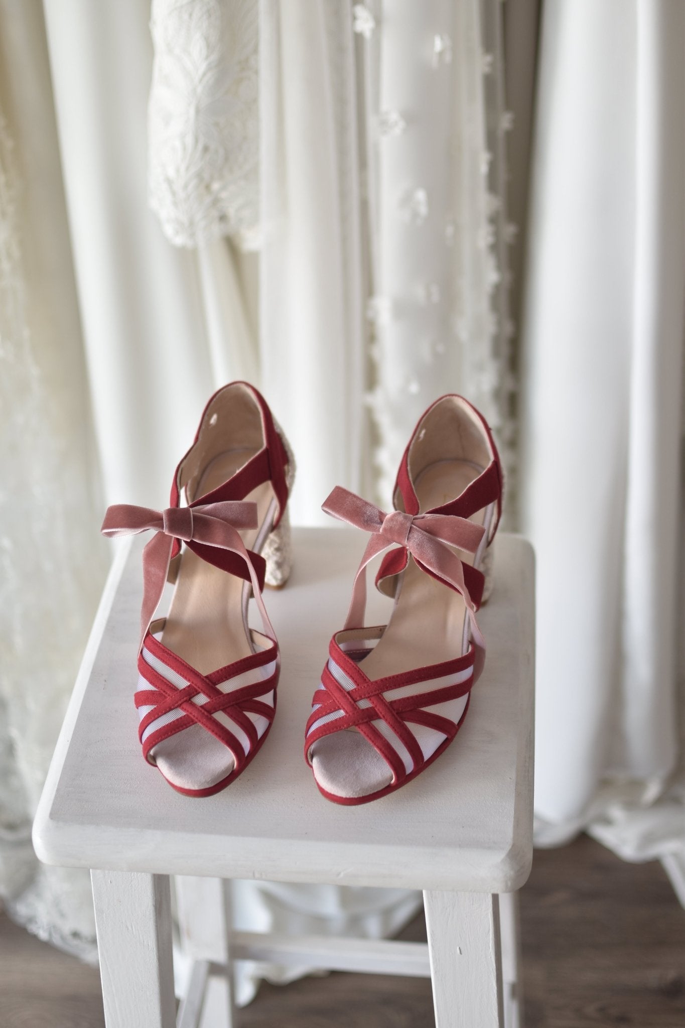 CIARA burdeos Marion petit - zapatos_novia