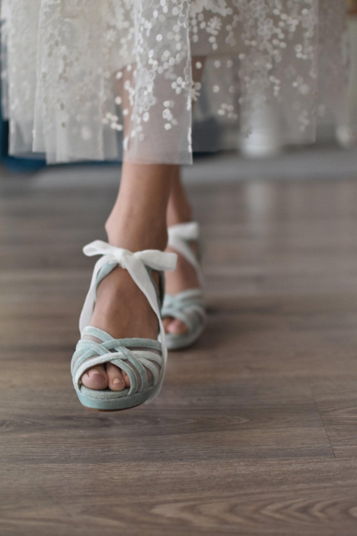 CIARA mint velvet Marion 85 - zapatos_novia