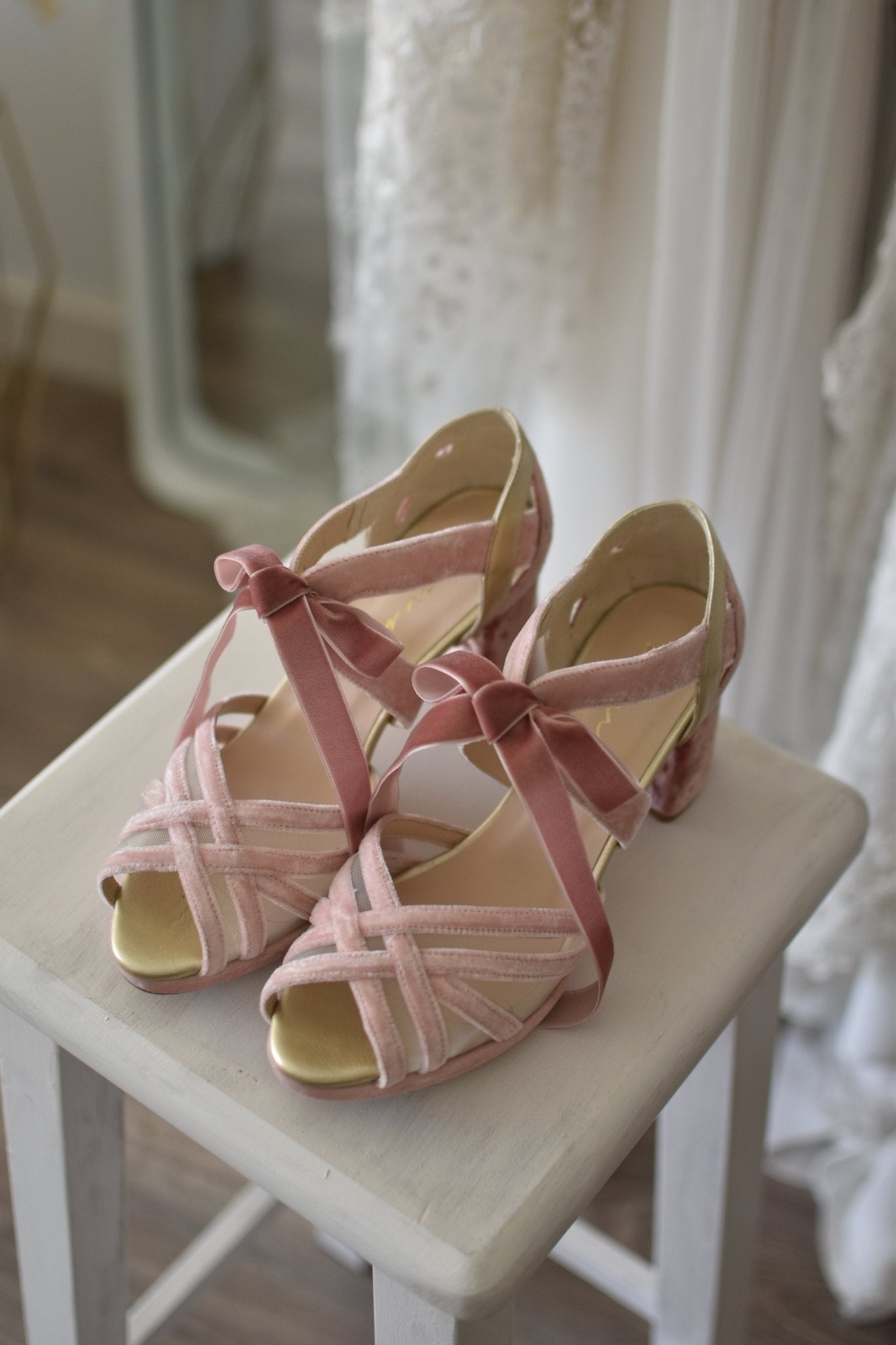 Ciara rosa Constelación midi - zapatos_novia