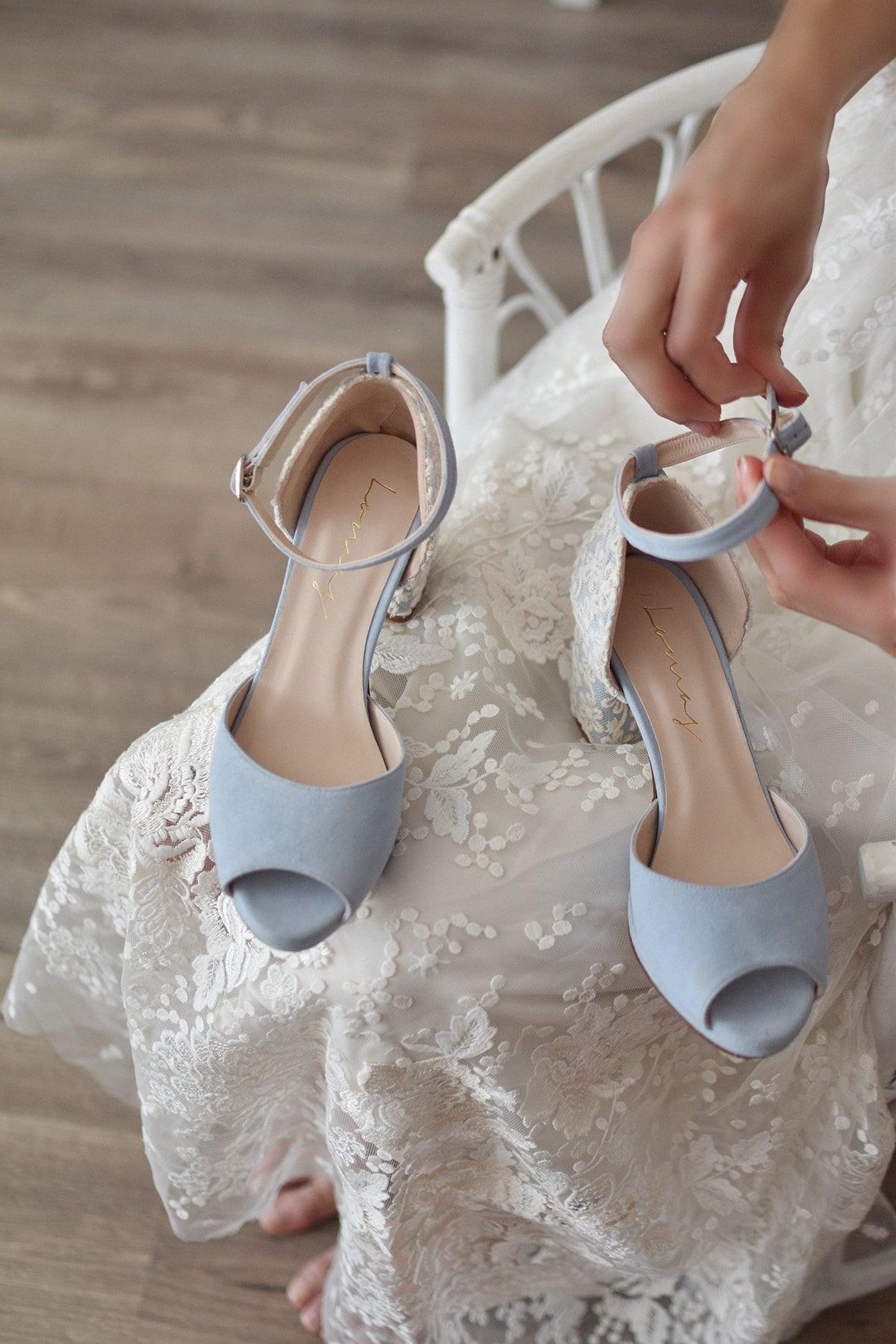 DIANA celeste Marion petit - zapatos_novia