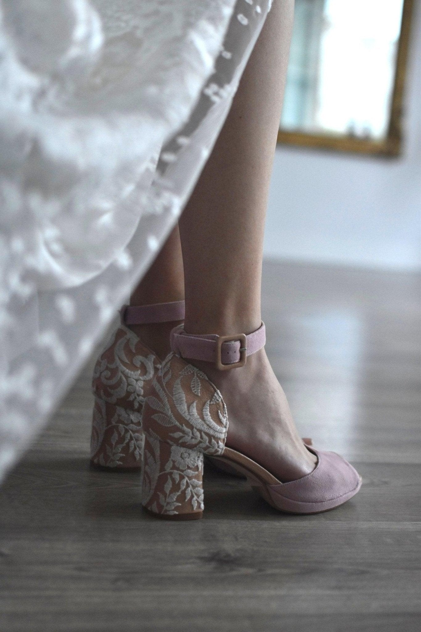 DIANA pulsera extra XL tacón 7cm - zapatos_novia