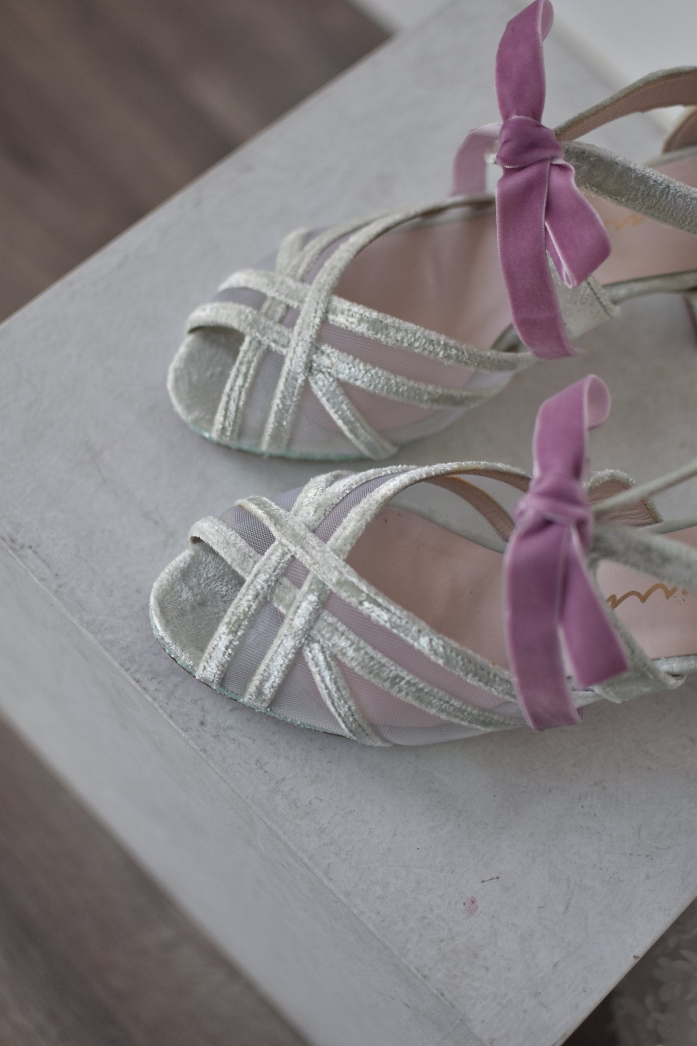 .EN STOCK.CIARA mint velvet glitter TALLA 38 - zapatos_novia
