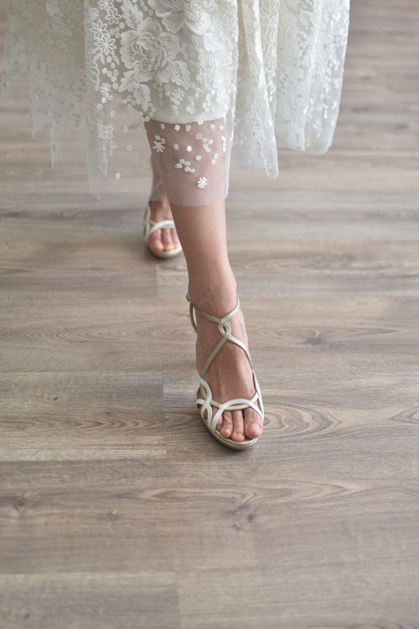 Gala Gold soft white tacón 9cm - zapatos_novia