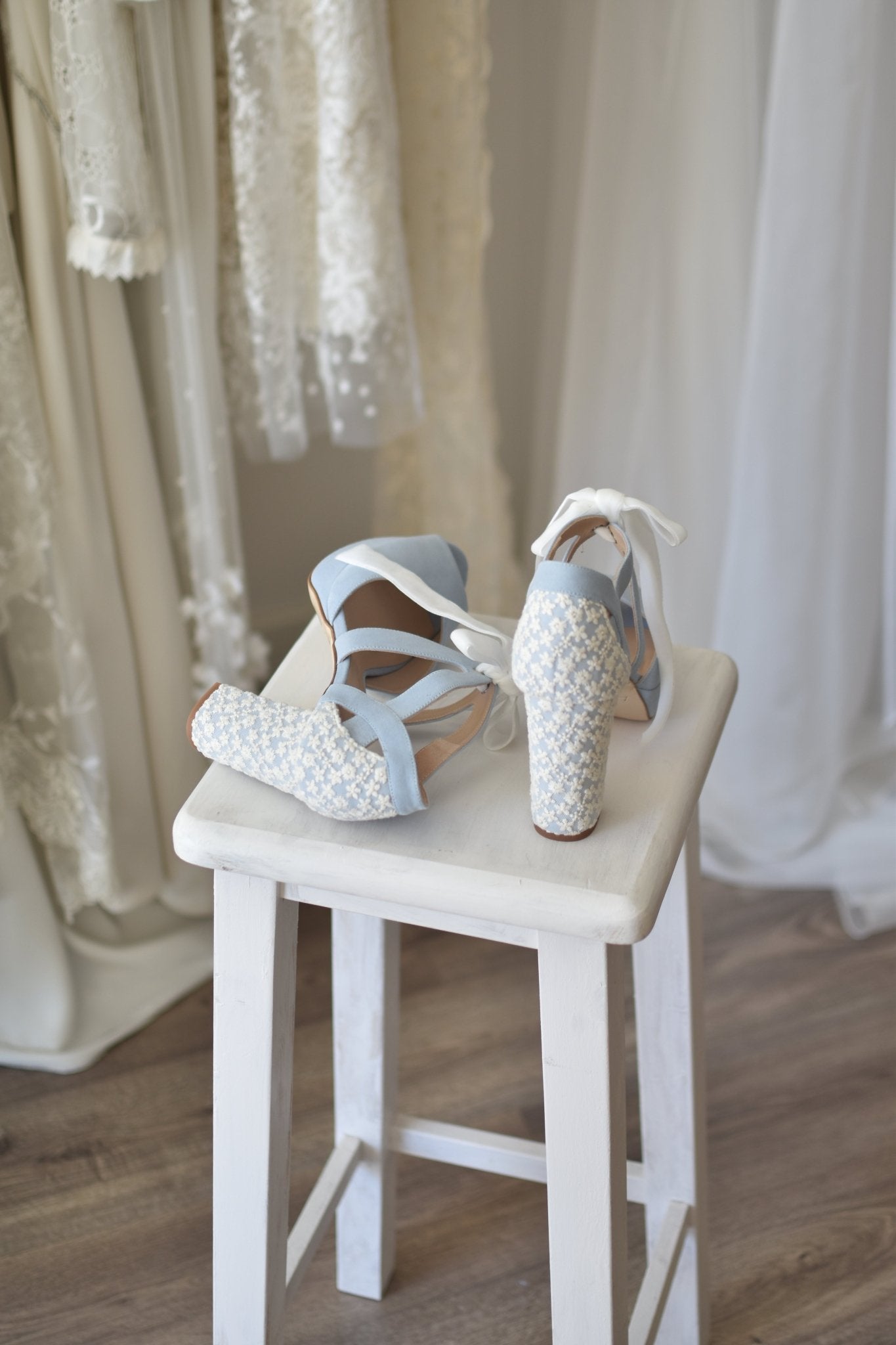 HERA abierto azul celeste Marion nuevo 95 - zapatos_novia