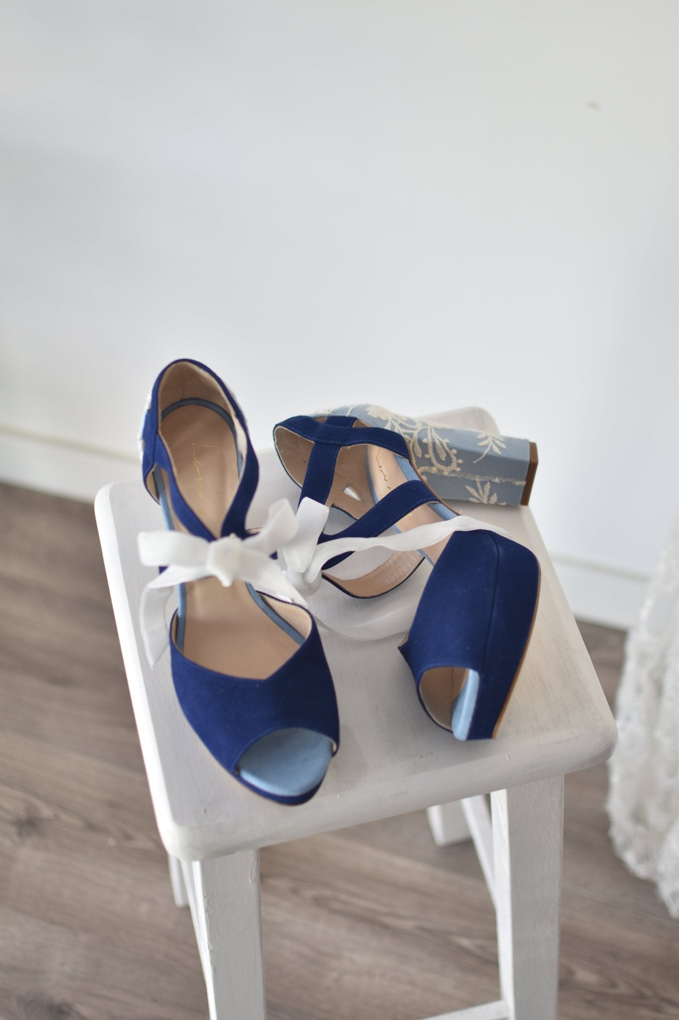 HERA abierto azulón Portofino 95 - zapatos_novia