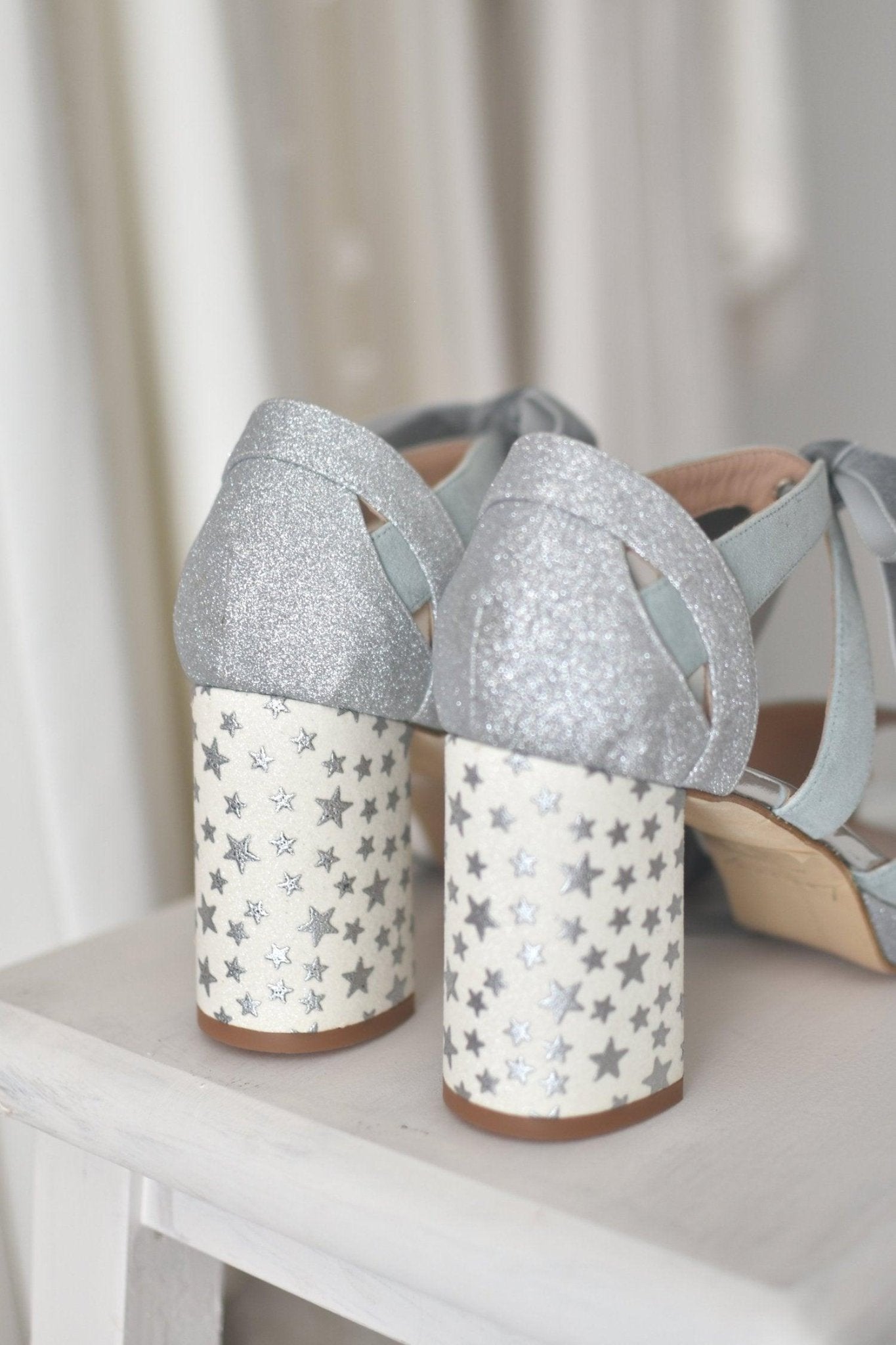 HERA abierto gris perla Constelación en glitter 10 - zapatos_novia