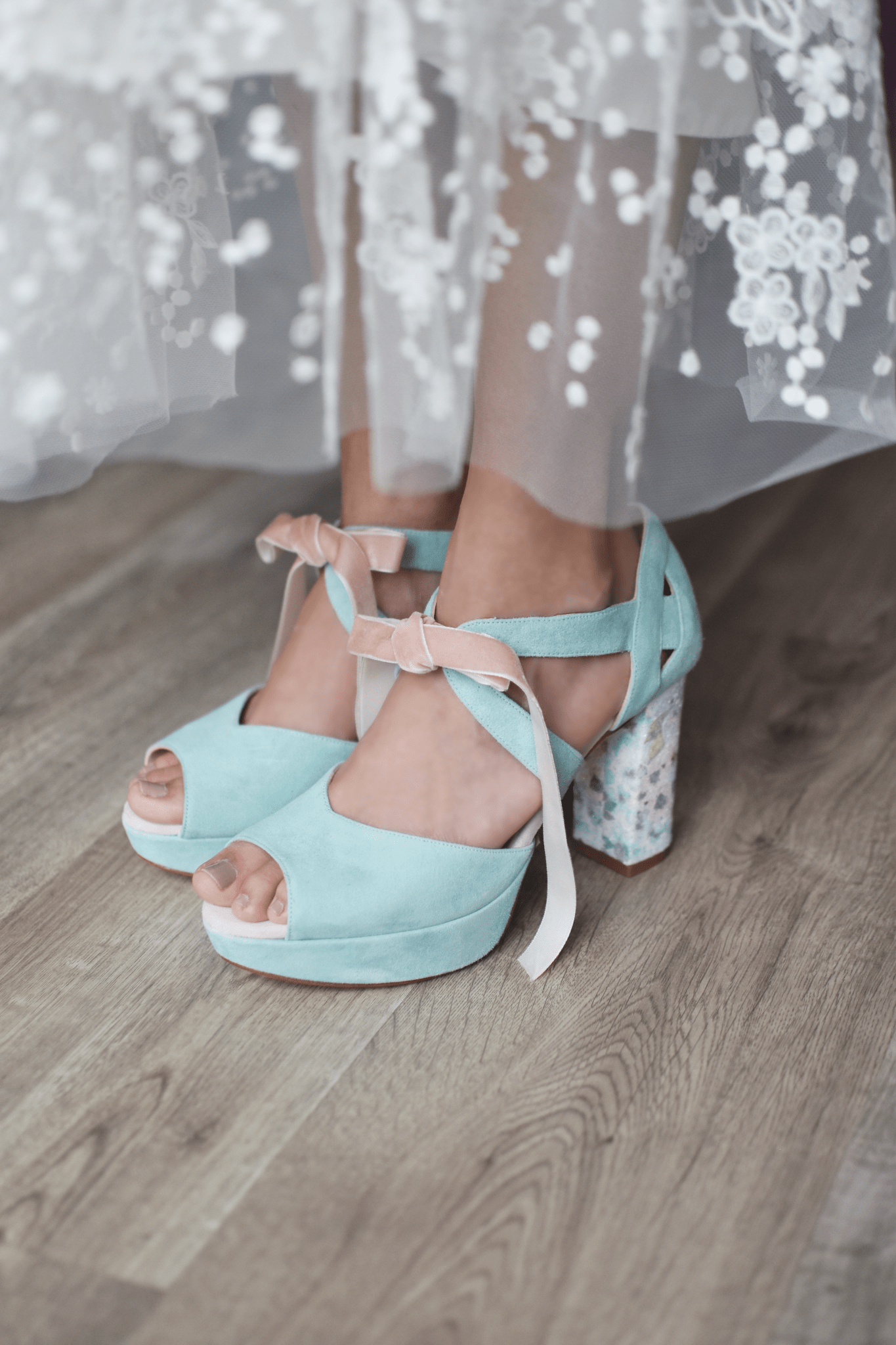 HERA abierto mint Blossom 95 - zapatos_novia