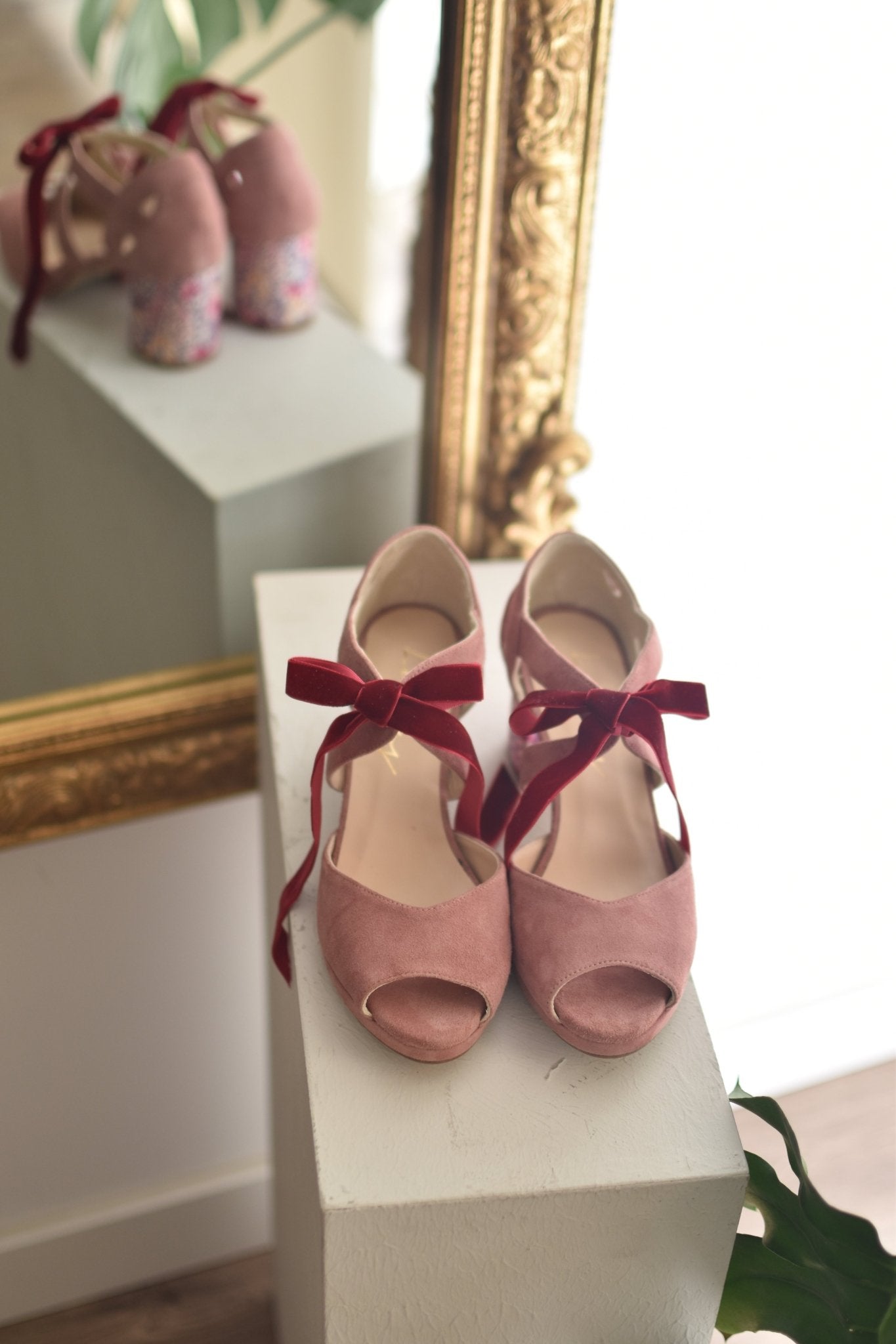 HERA abierto rosa antique aquarelle petit - zapatos_novia