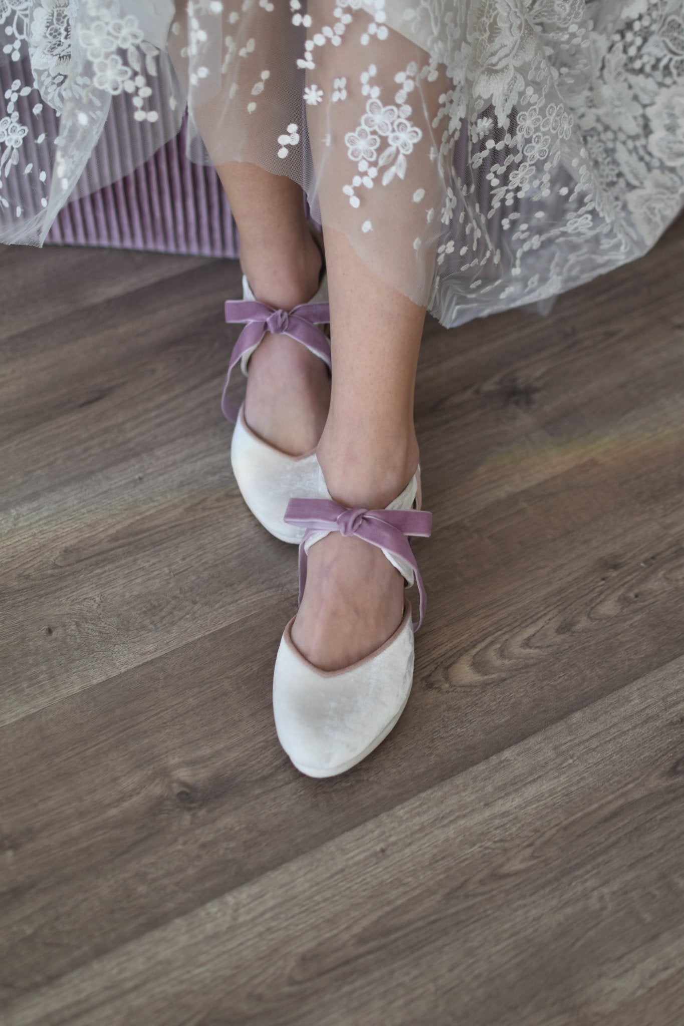 HERA cerrado blanco Constelación mini - zapatos_novia