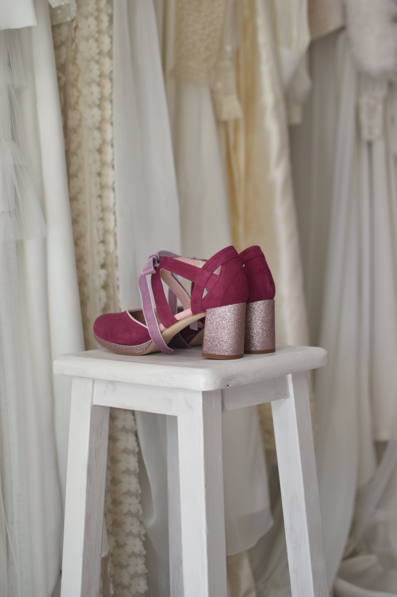 HERA cerrado burgundi party petit - zapatos_novia