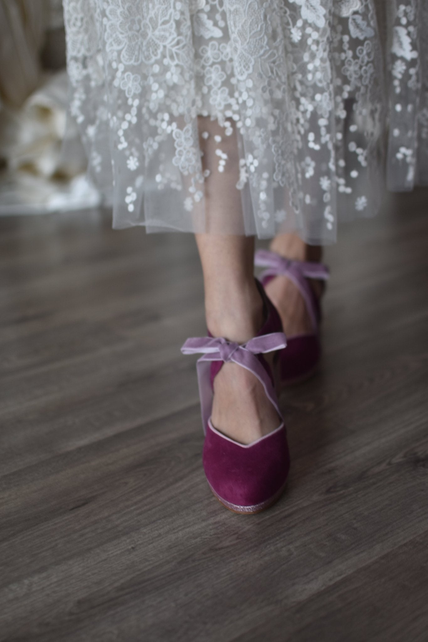HERA cerrado burgundi party petit - zapatos_novia