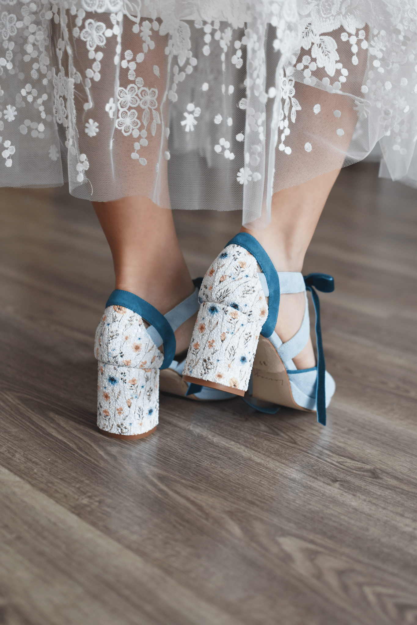 HERA cerrado celeste y azul Tivoli petit - zapatos_novia