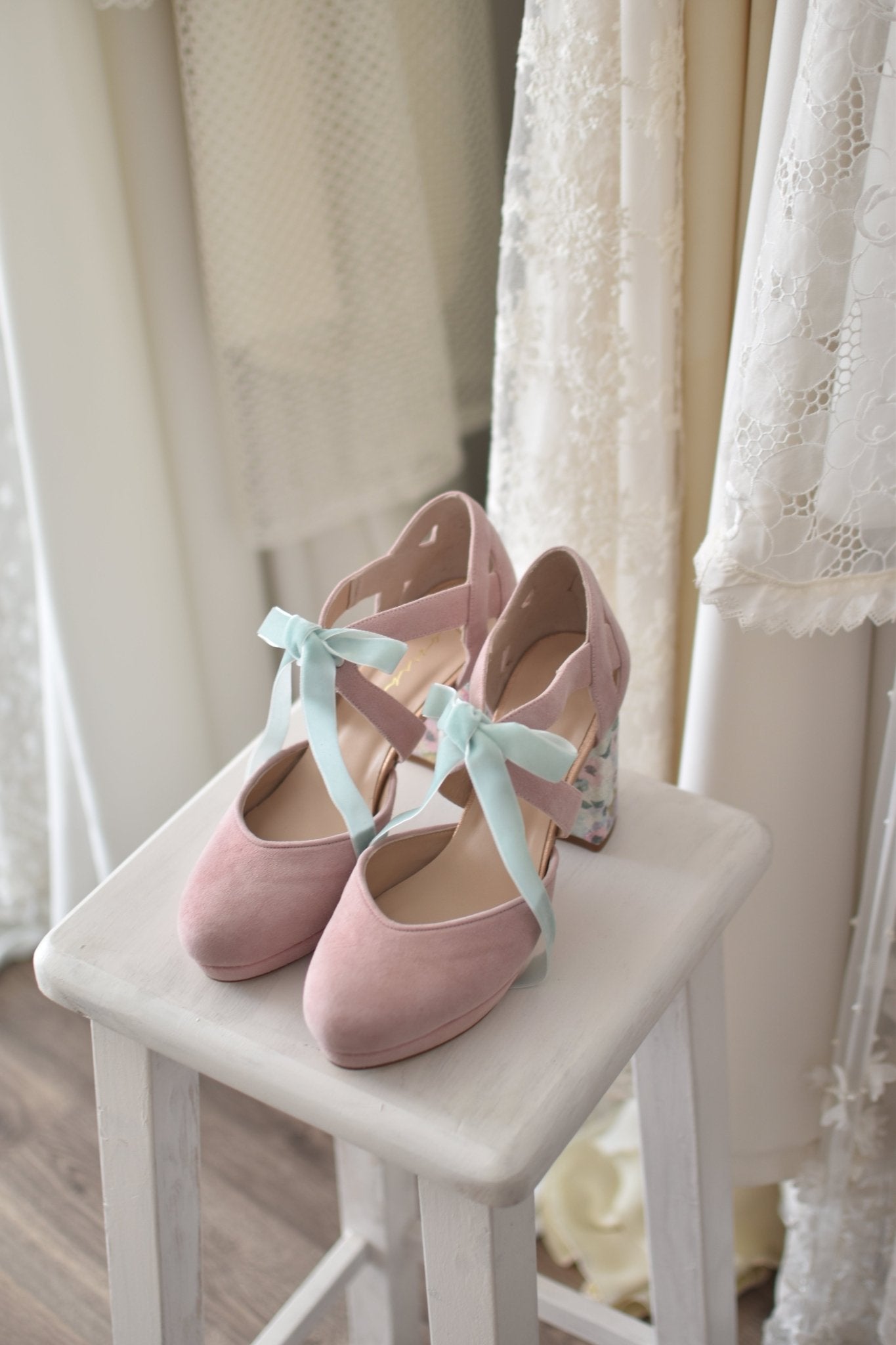 HERA cerrado rosa claro Blossom 85 - zapatos_novia