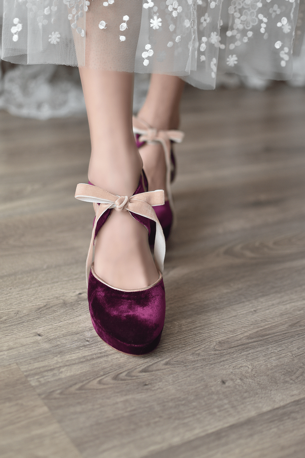 Hera cerrado velvet bugurdy party 95 - zapatos_novia