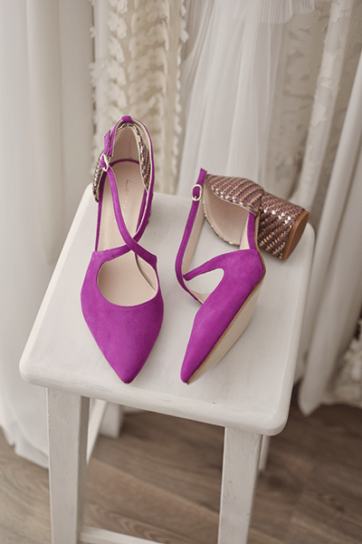 LOLA Buganvilla ajedrez mini 55 - zapatos_novia