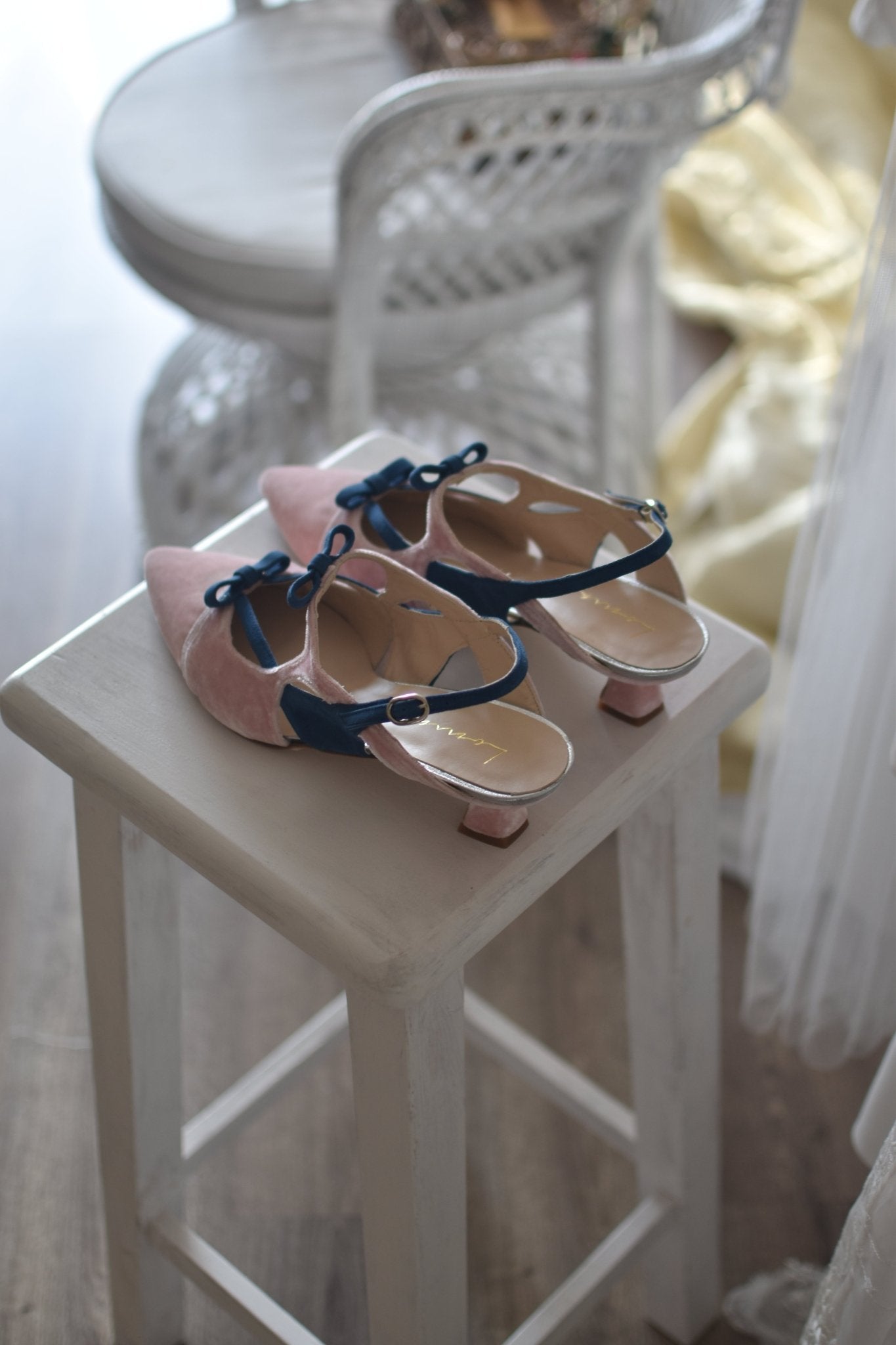 LOLA - Emalina rosa y azulón tacón 3cm - zapatos_novia