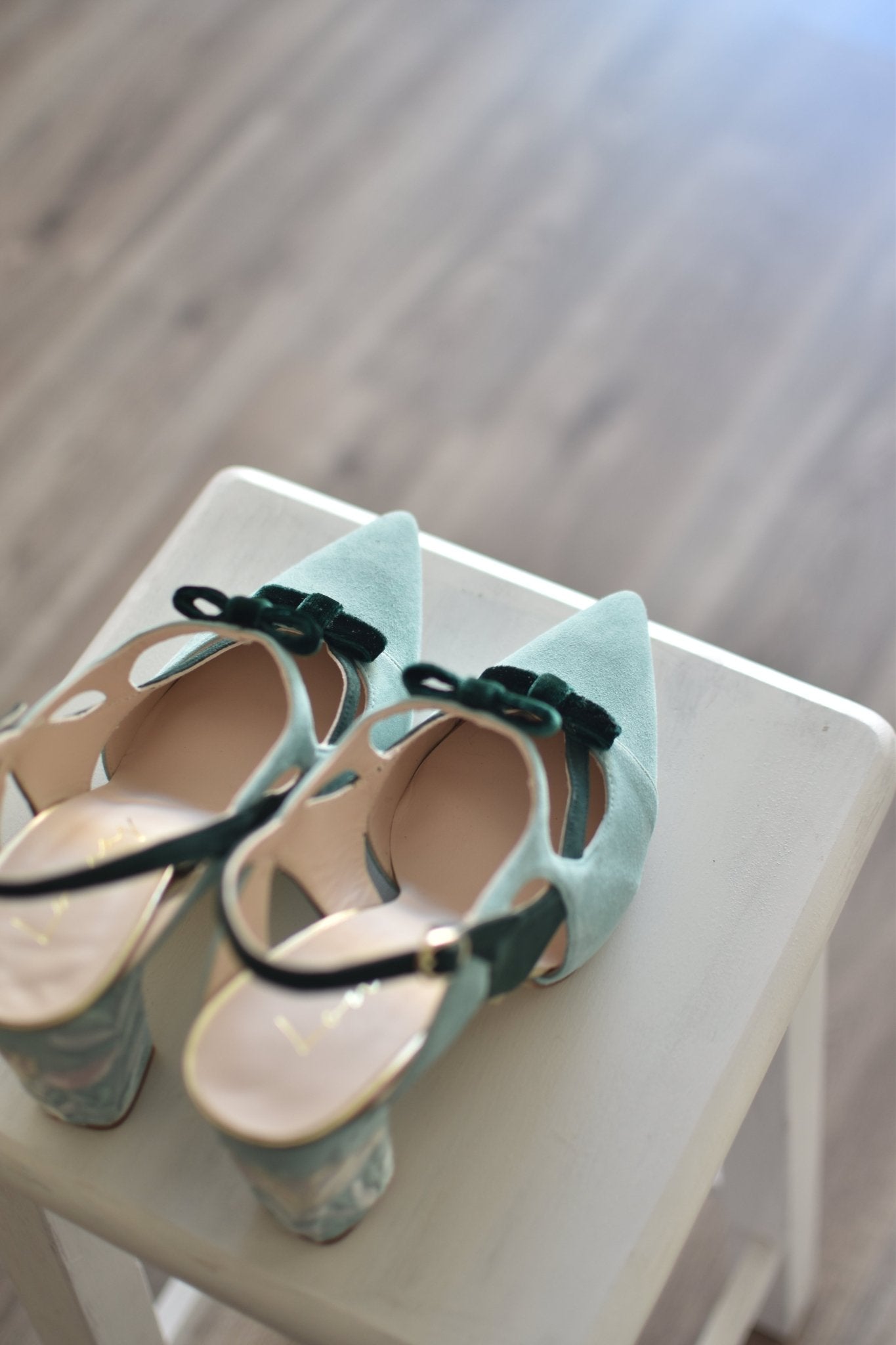 LOLA - Emalina verde y mint bordado Atenas 95 - zapatos_novia