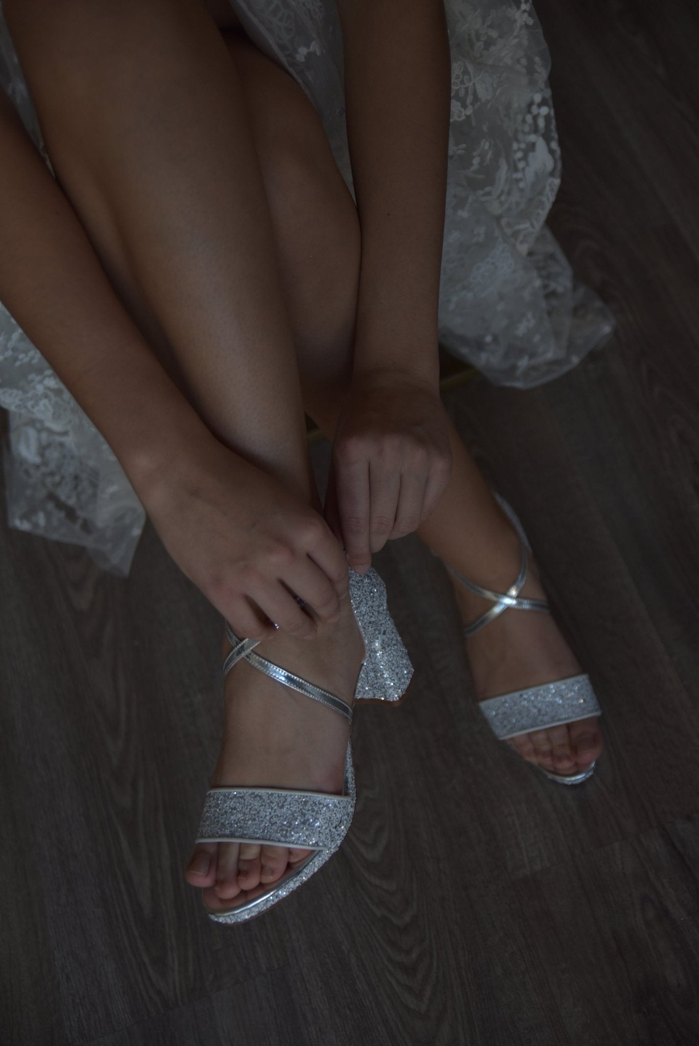 MATILDA glitter cristal mini - zapatos_novia