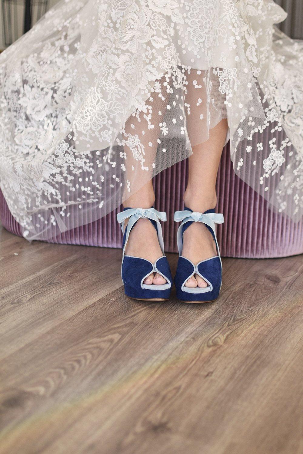 MEDIA LUNA Mil y una noches Constelación 95 - zapatos_novia
