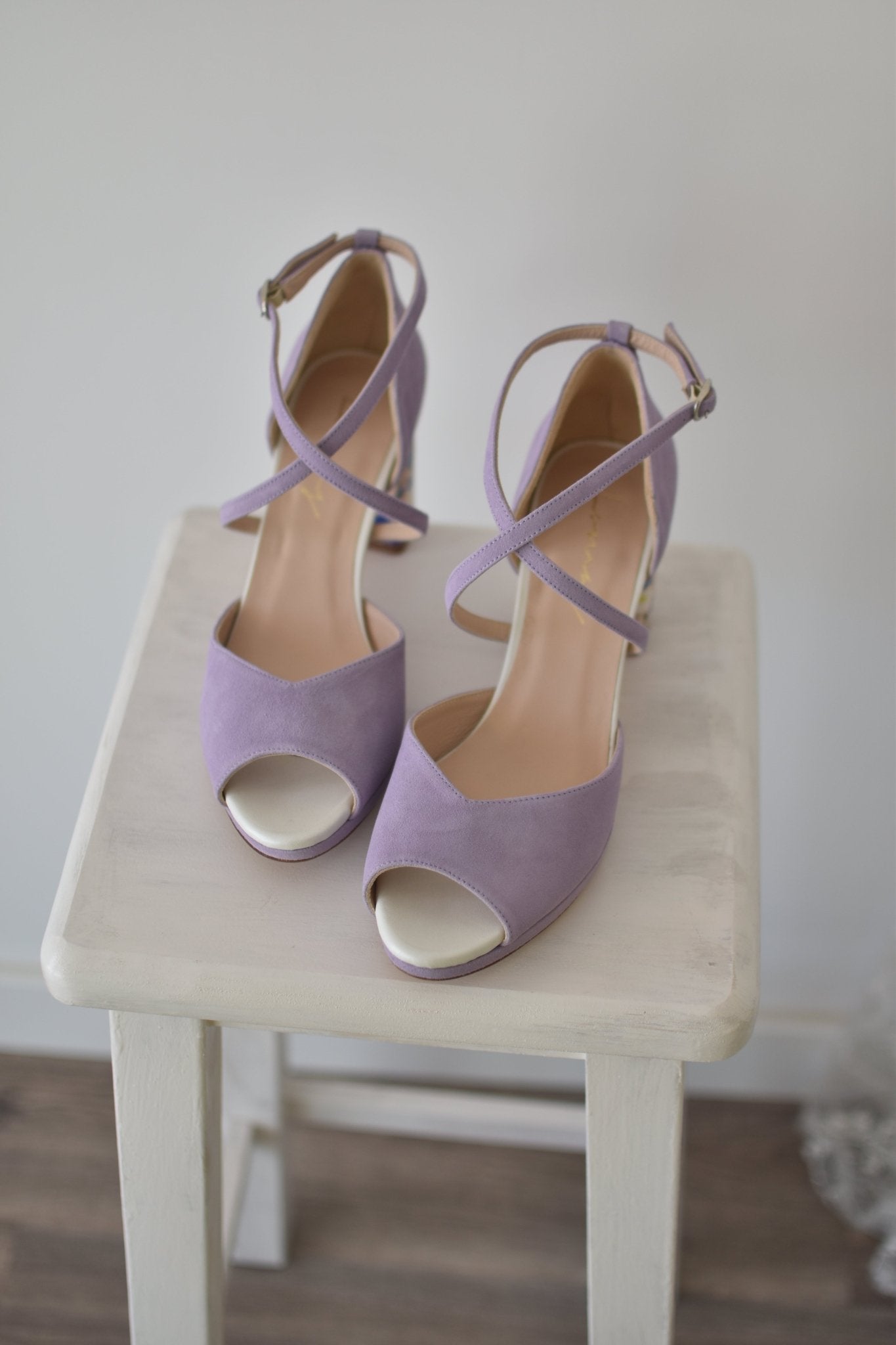 ROSALÍA abierto lavanda Aquarelle Provenza Petit - zapatos_novia