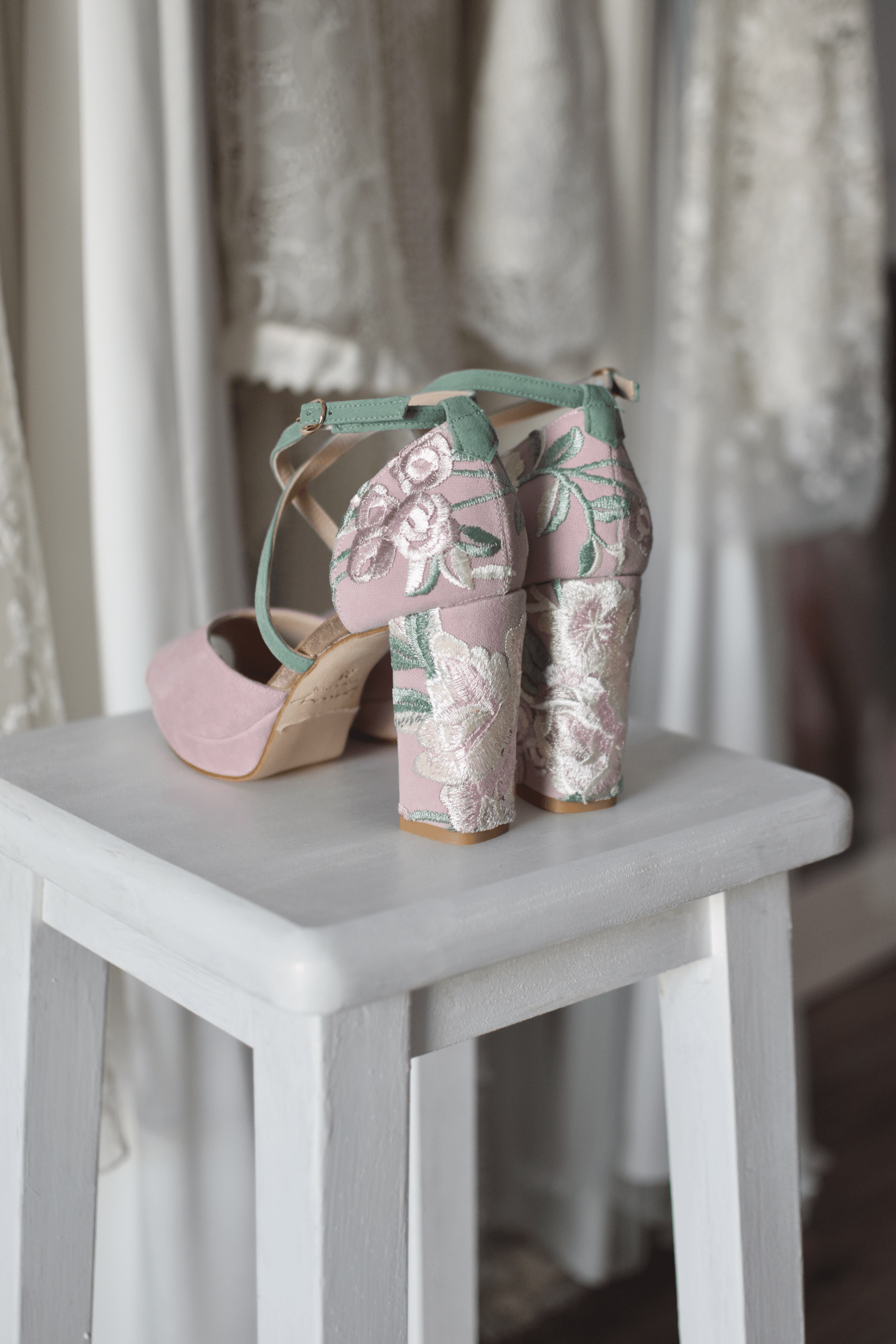 ROSALÍA abierto rosa Jade bordado 95 - zapatos_novia