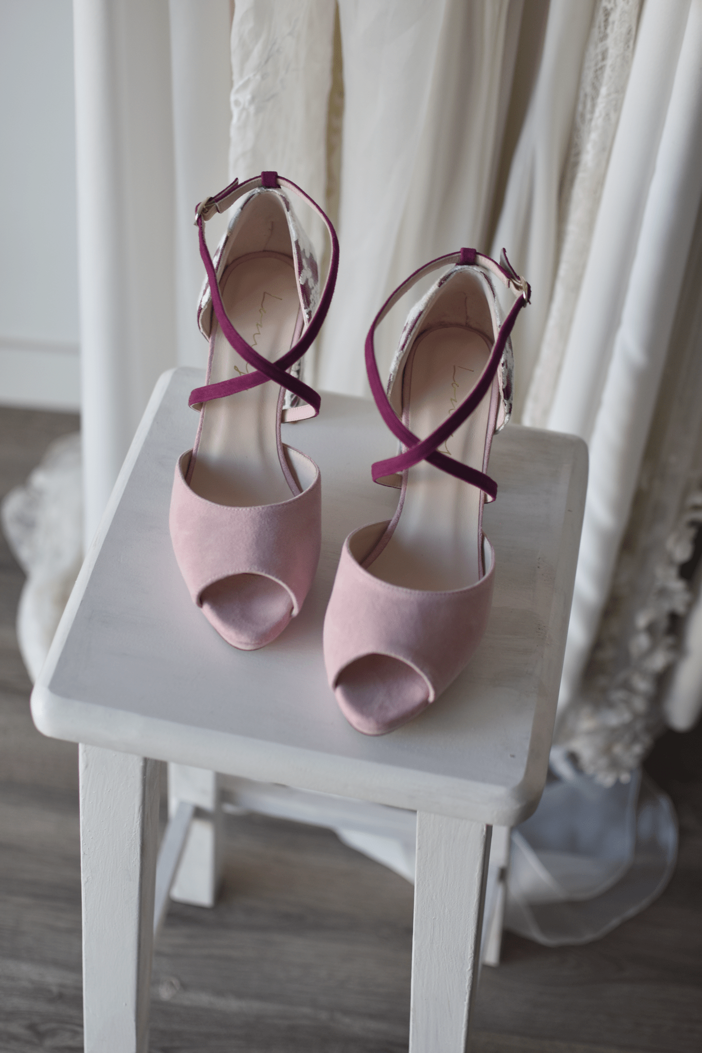 ROSALÍA abierto rosa y burdeos buganvilla Esperanza 85 - zapatos_novia