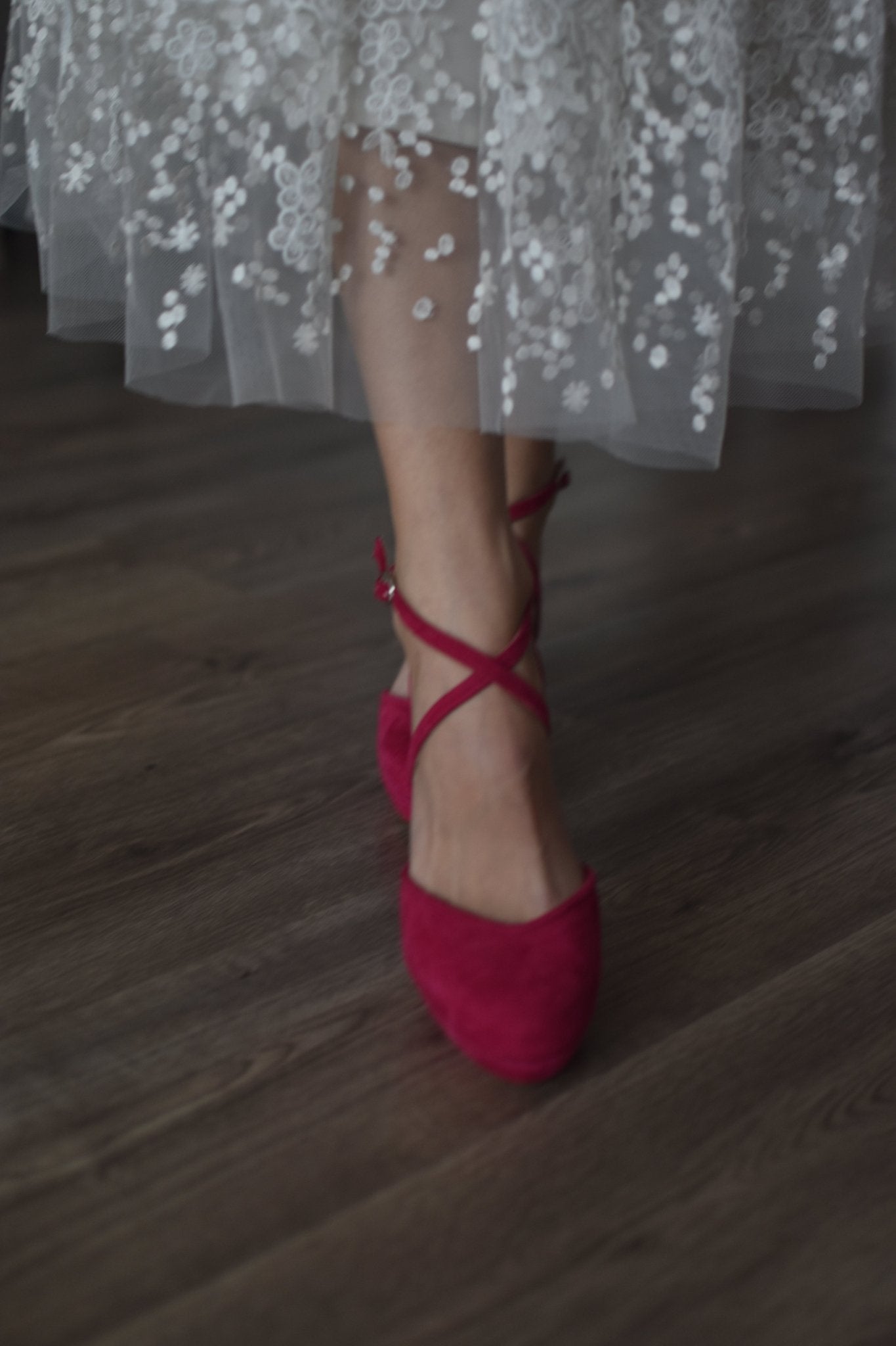 Rosalía cerrado fucsia .EN STOCK TALLA 36 - zapatos_novia