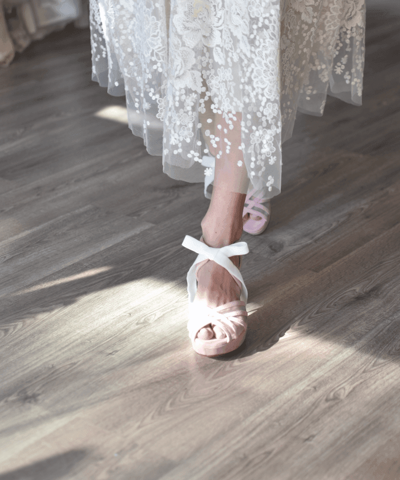 CIARA rosa Bubble 95 - zapatos_novia