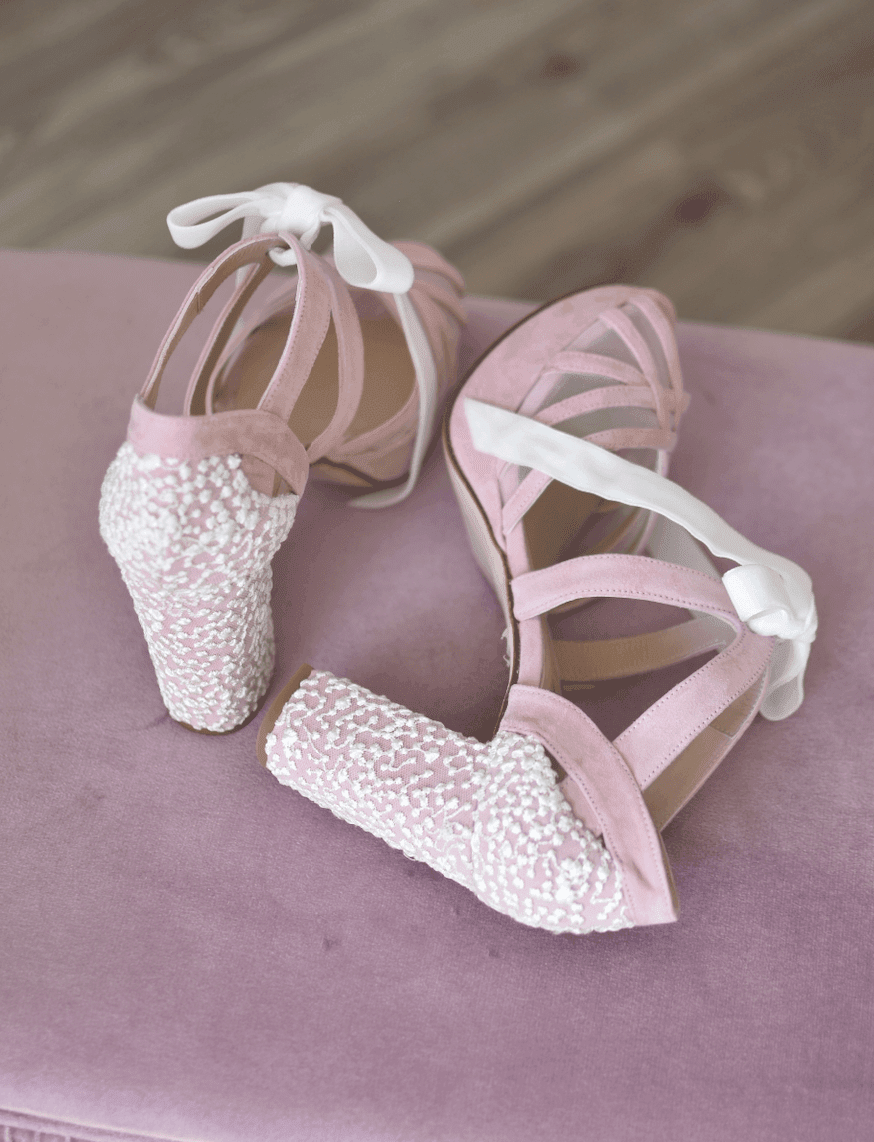 CIARA rosa Bubble 95 - zapatos_novia