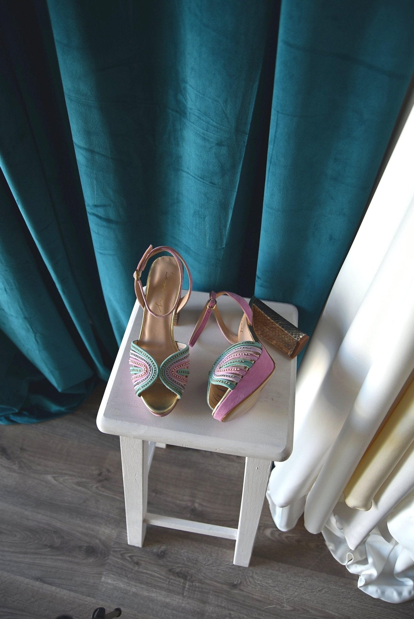 DHARMA tricolor joya - zapatos_novia