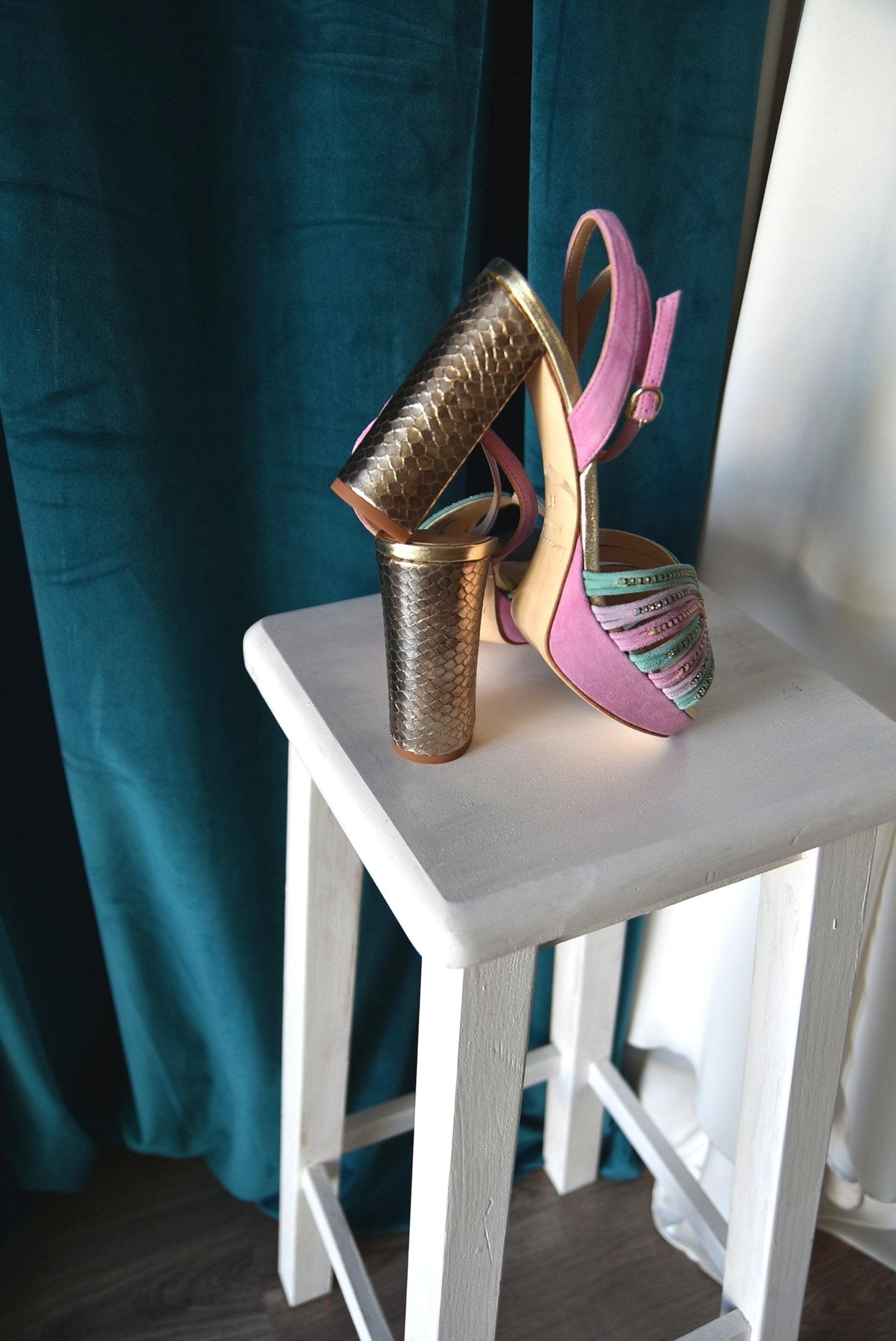 DHARMA tricolor joya - zapatos_novia