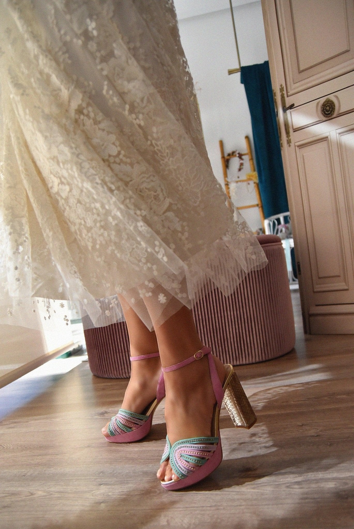 DHARMA tricolor joya - zapatos_novia
